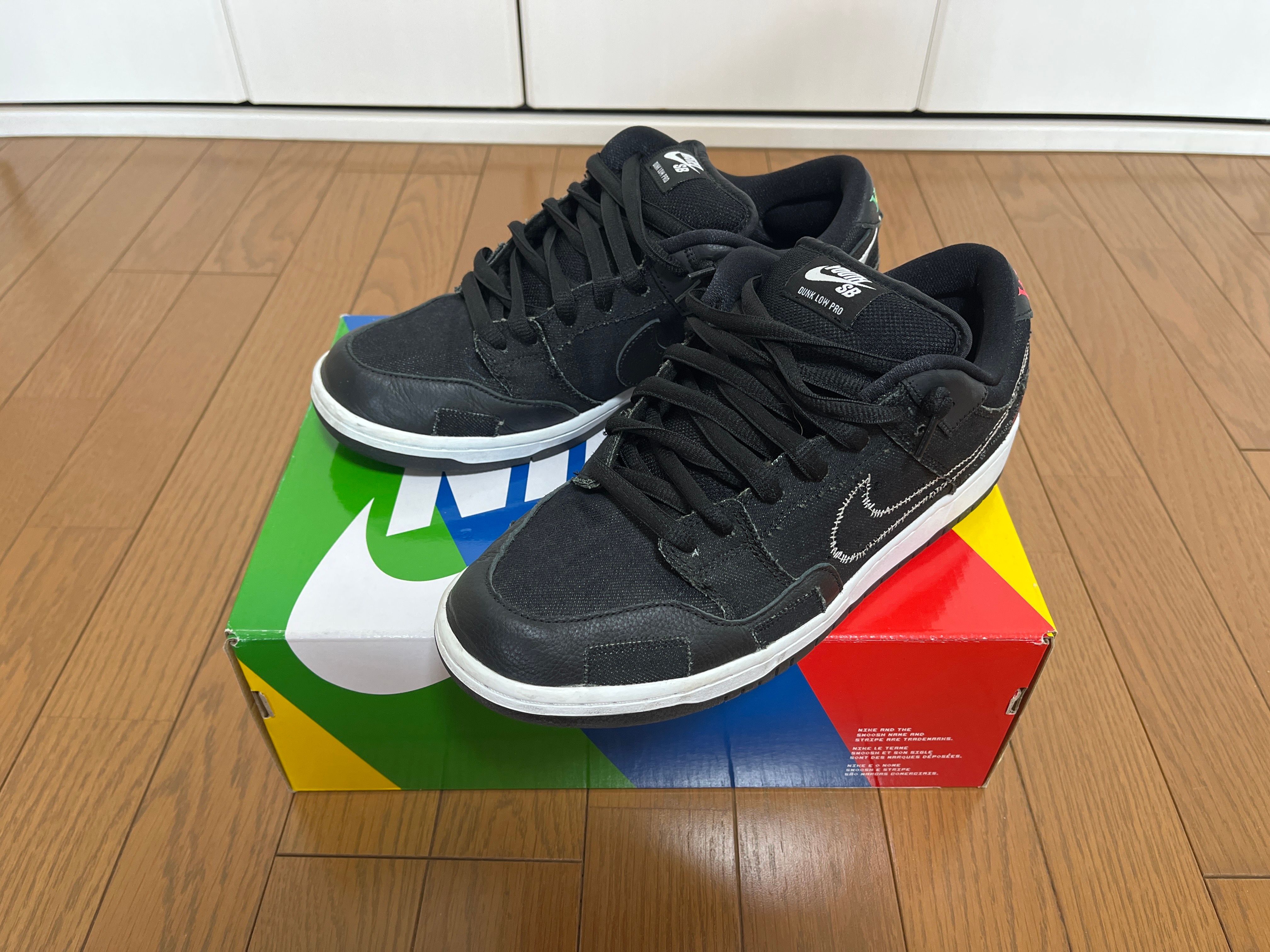 Wasted Youth × Nike SB Dunk Low "Black Denim" / VERDY