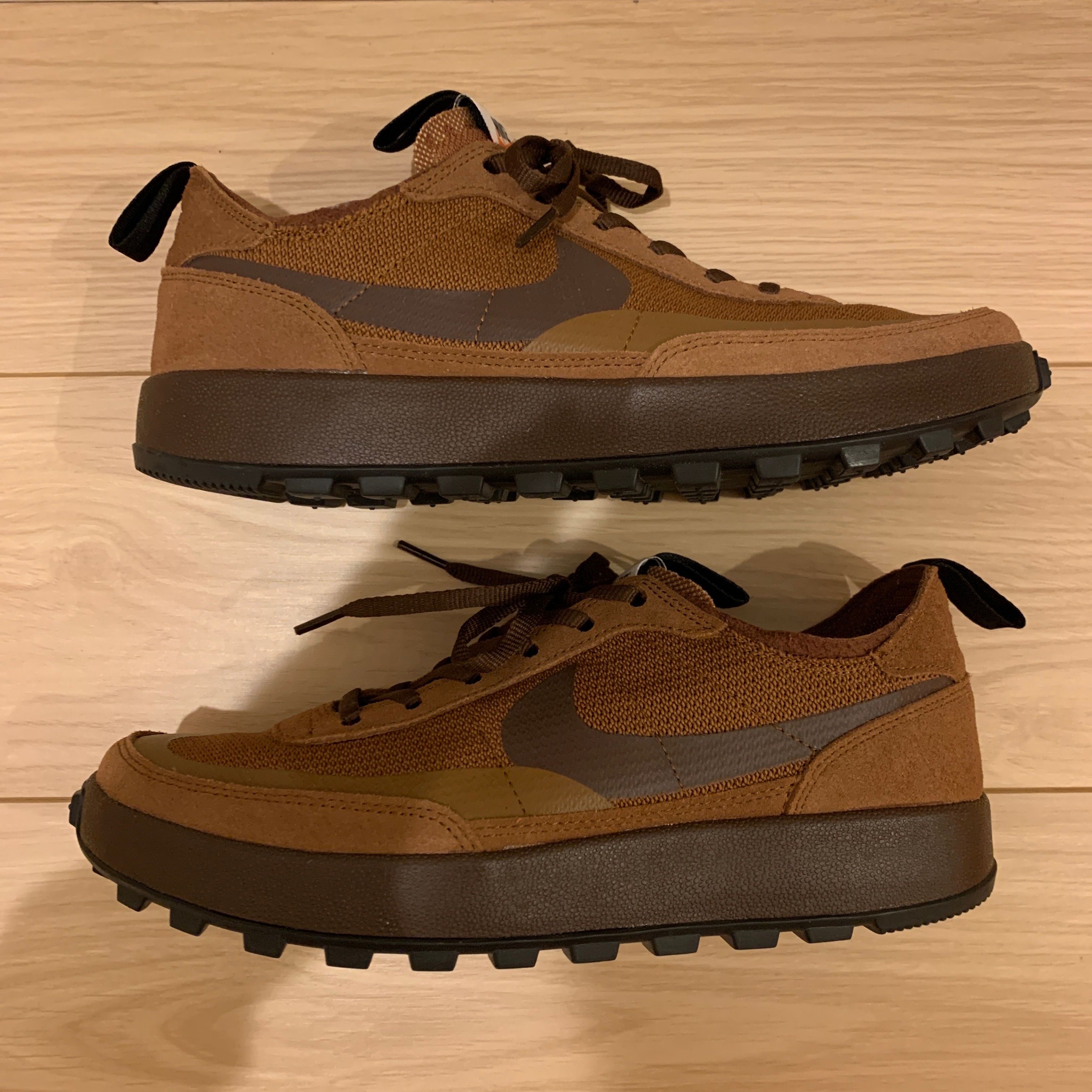 Tom Sachs × NikeCraft Women's General Purpose Shoe "Brown"