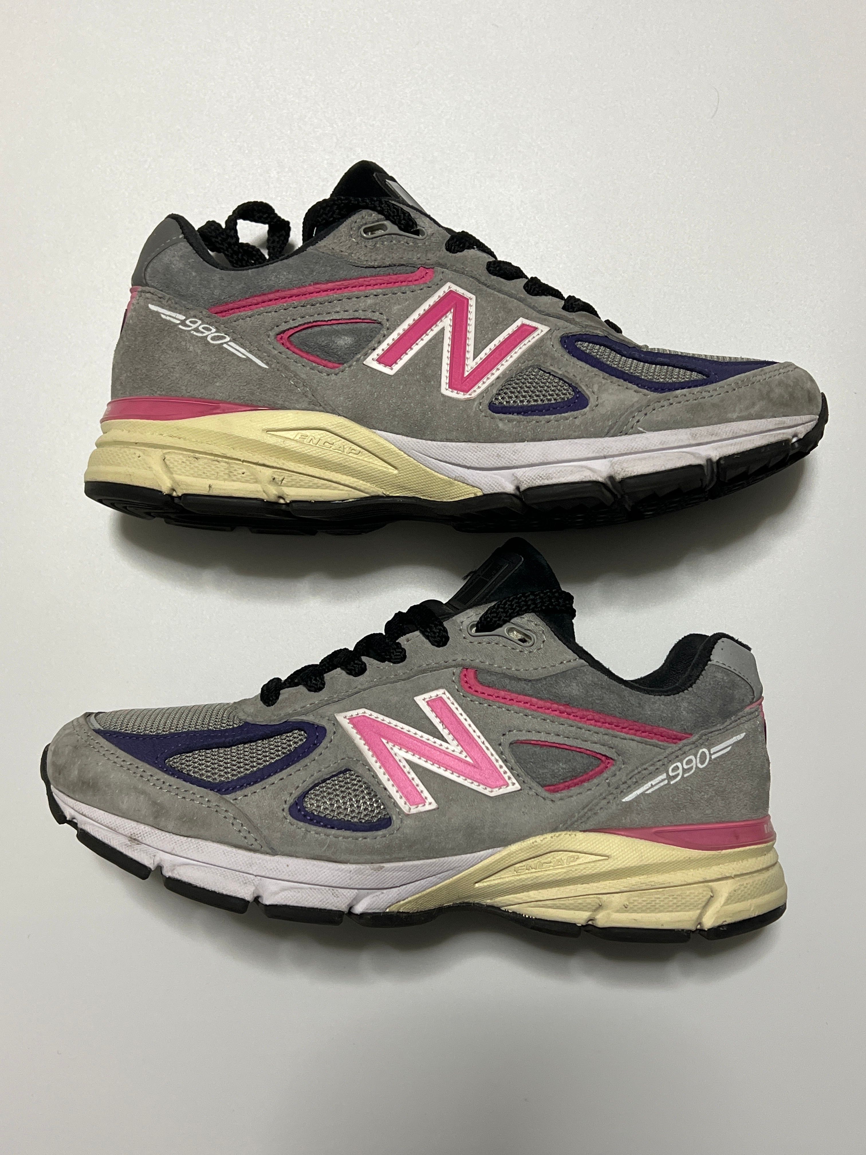 New Balance 990 V 4 グレー 替え紐付き New Balance 990 V 4 グレー 替え紐付き
