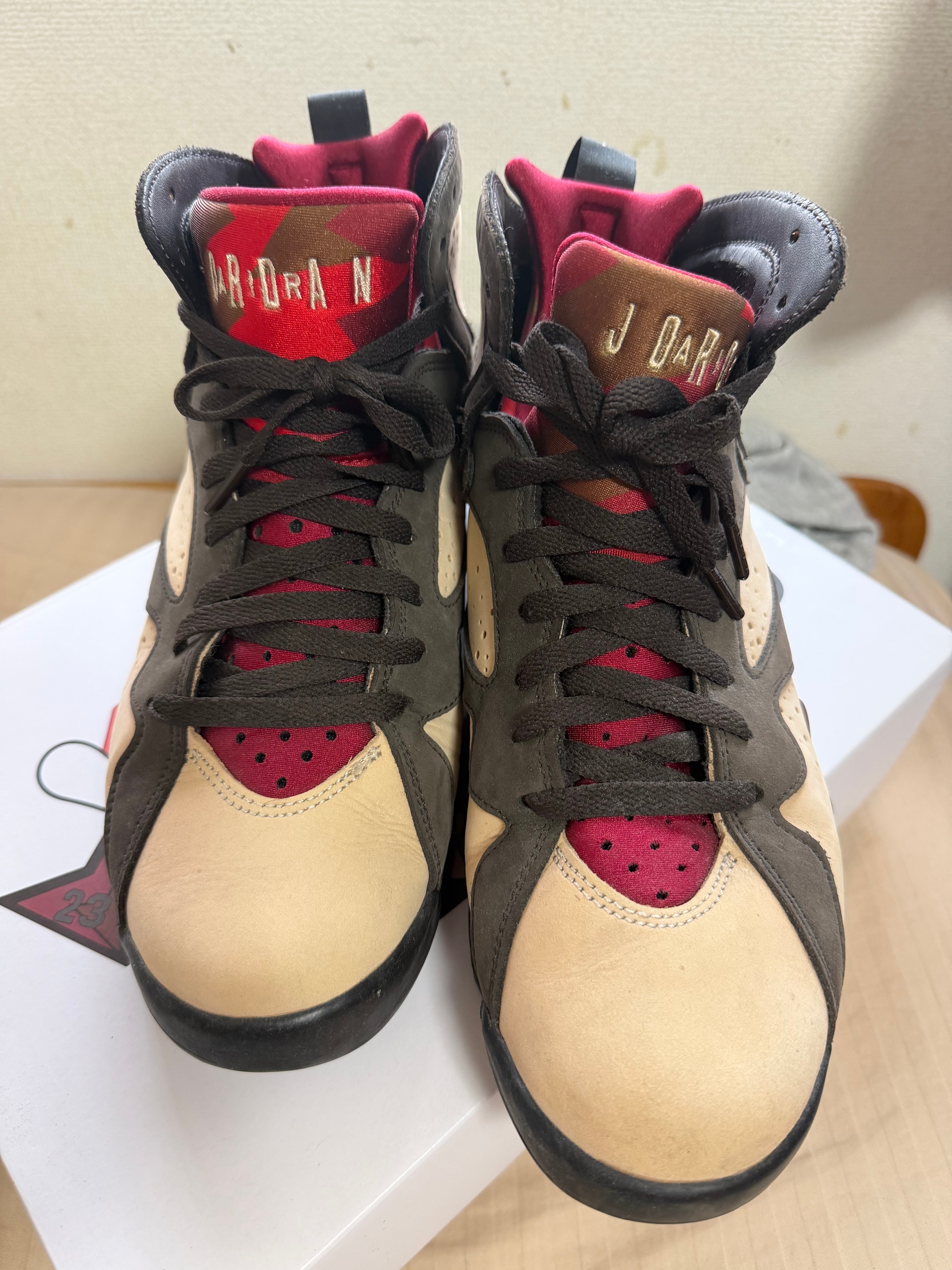 Patta × Nike Air Jordan 7 OG "Brown"