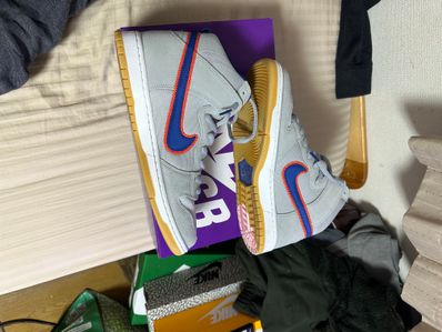 Nike SB Dunk High "Rush Blue and Team Orange/New York Mets"