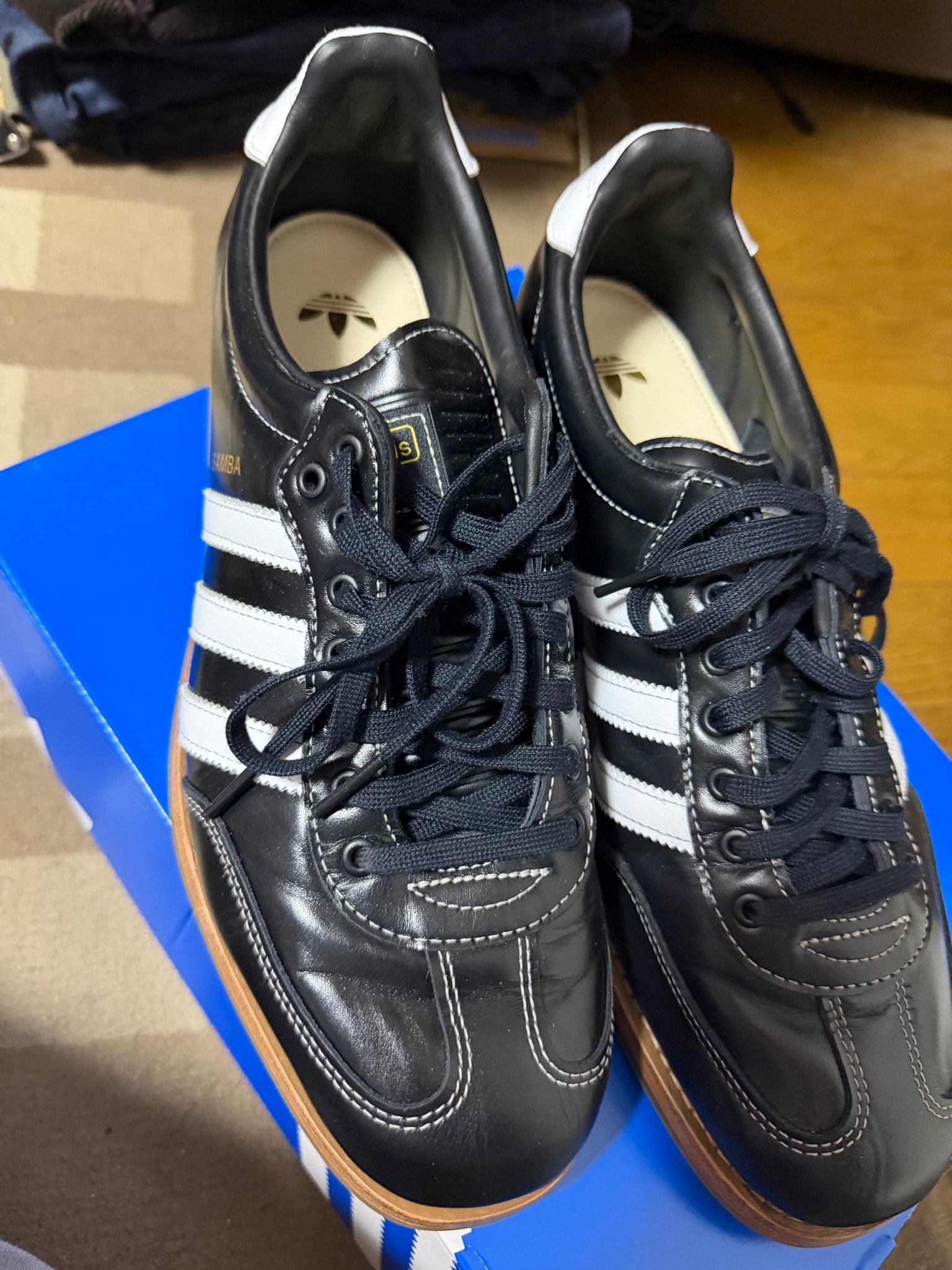 adidas Samba Bowling "Core Black/Cloud White/Ecru Tint"
