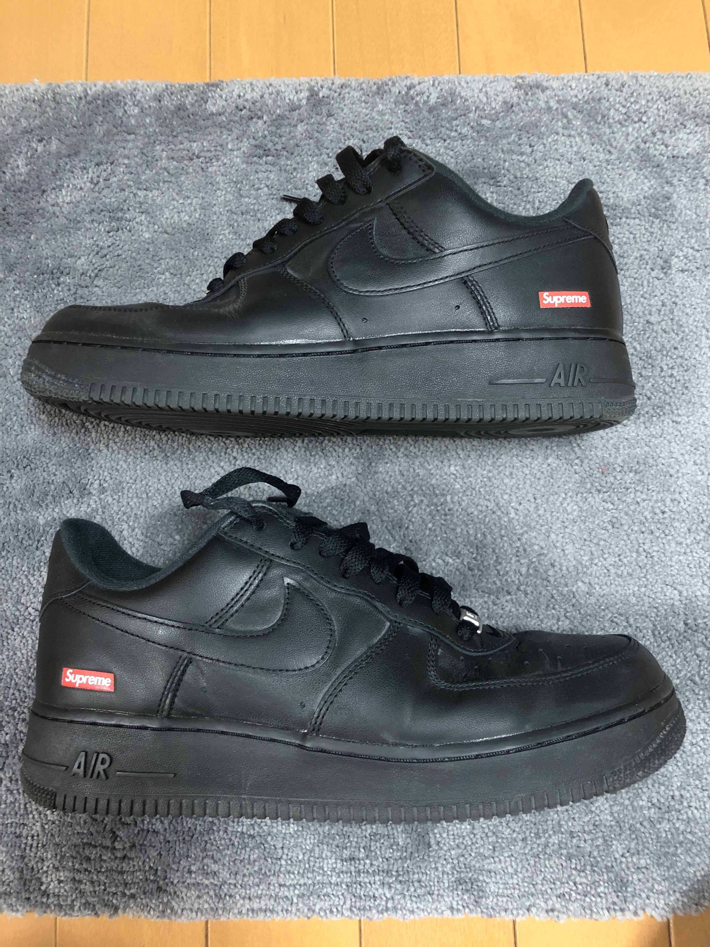 Supreme × Nike Air Force 1 Low "Black"