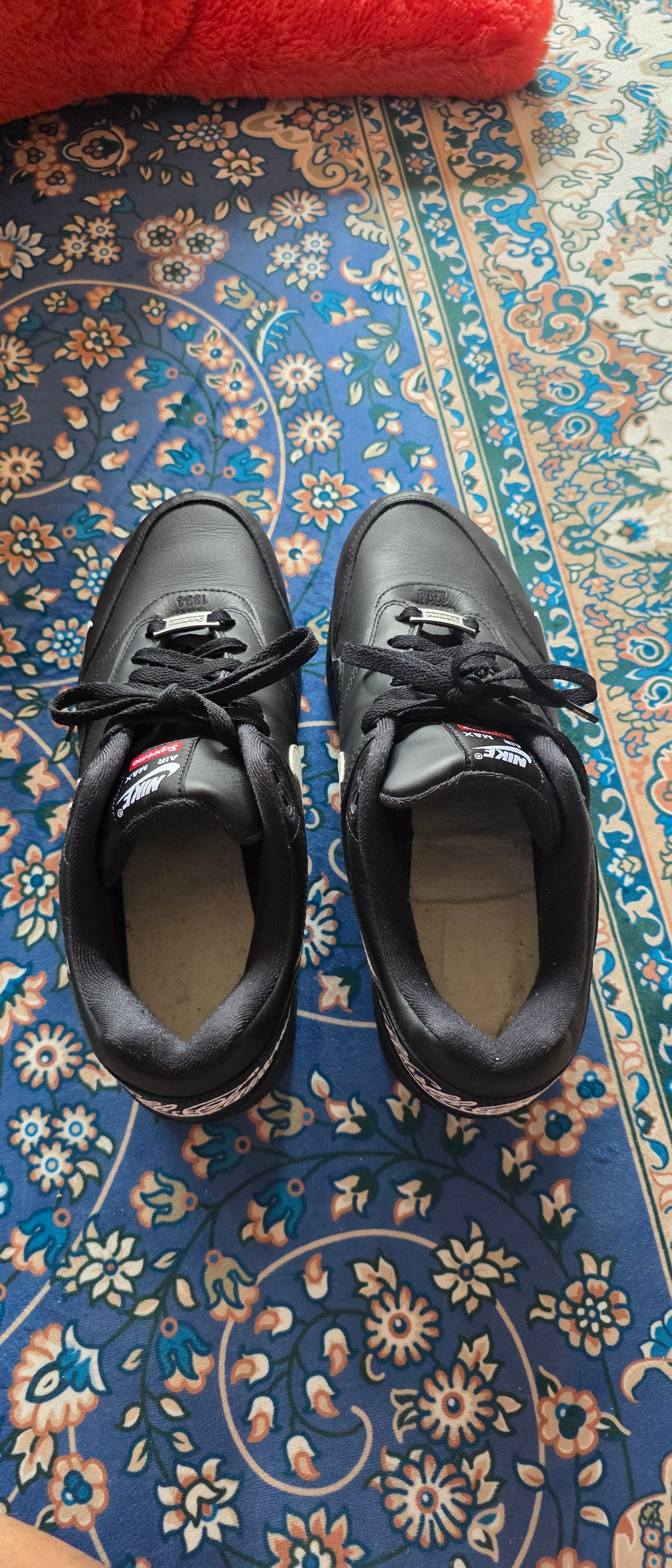 Supreme × Nike Air Max 1 '87 SP "Black" (25SS Week4)