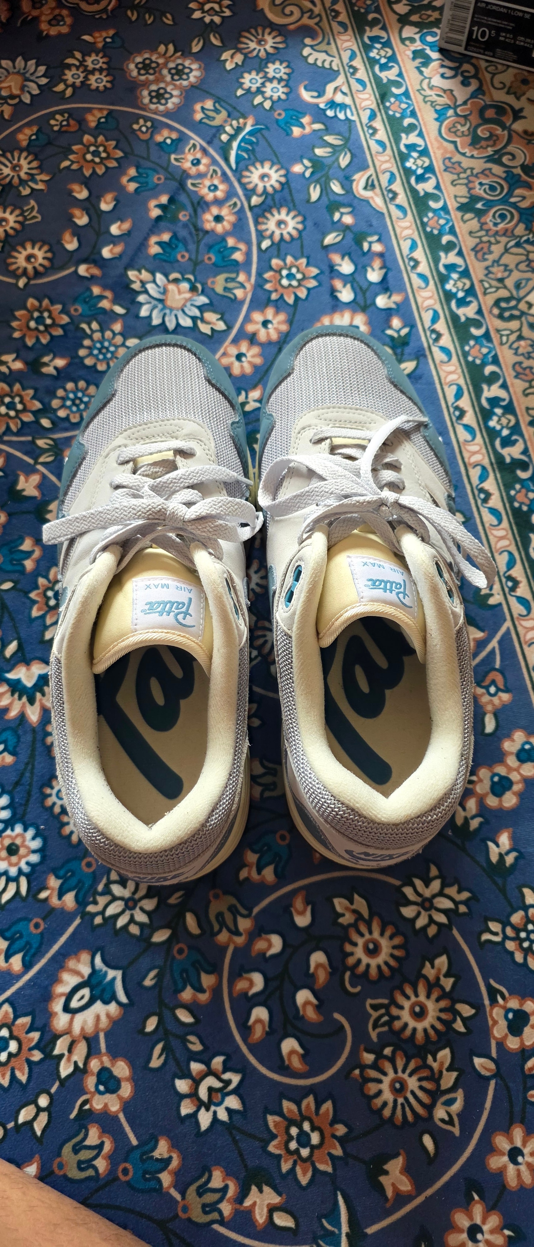 Patta × Nike Air Max 1 "Noise Aqua"