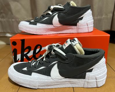 Sacai × Nike Blazer Low "Iron Grey"