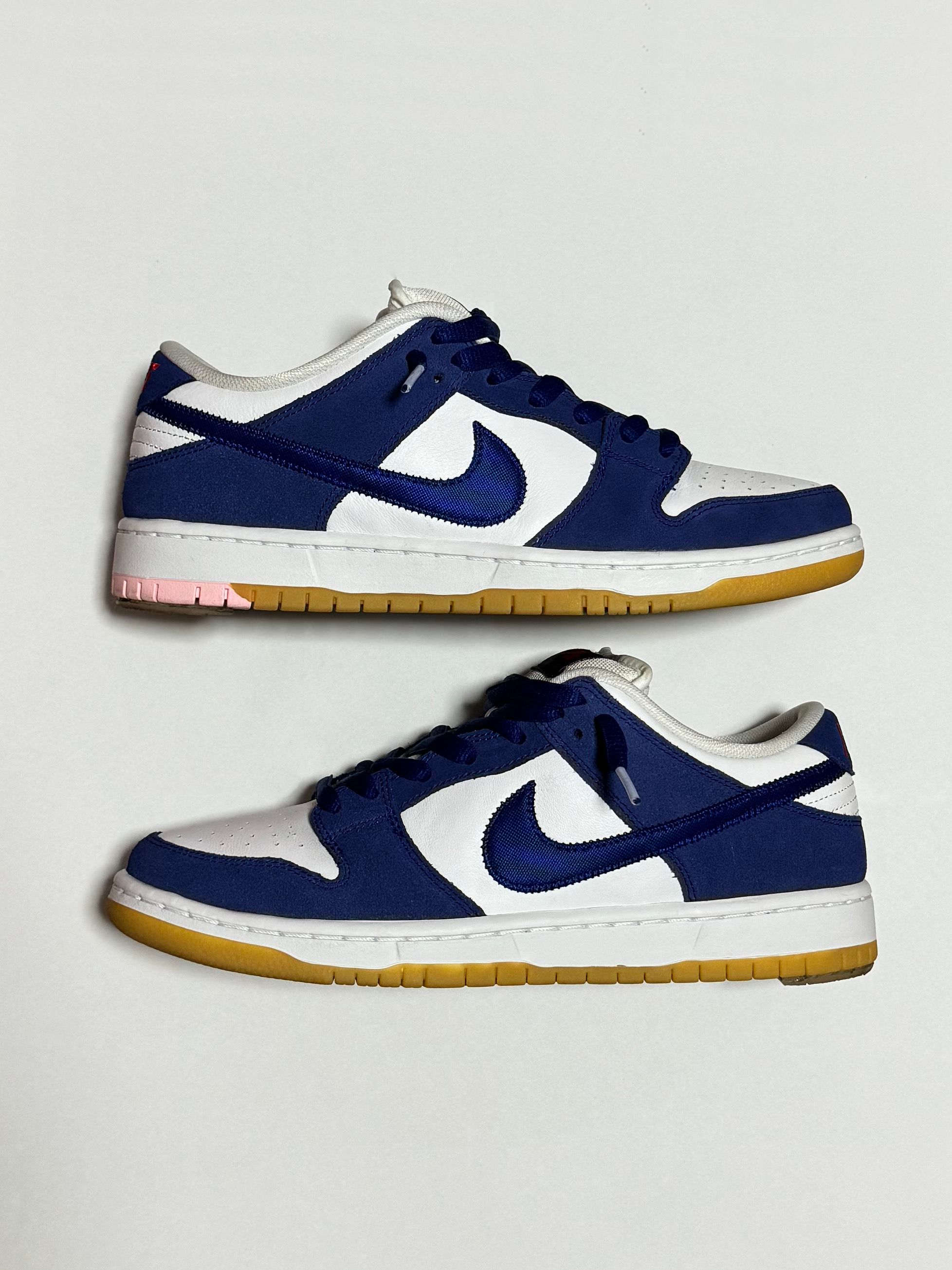 Nike SB Dunk Low "Los Angeles Dodgers/Deep Royal Blue"