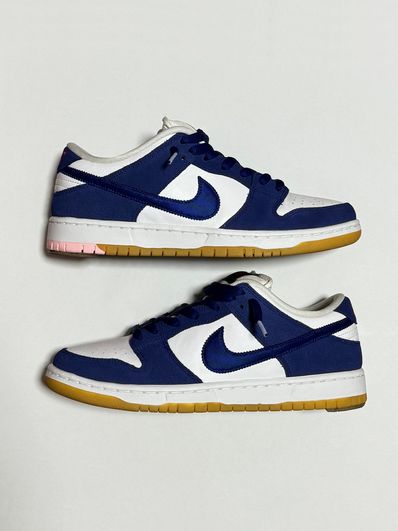 Nike SB Dunk Low "Los Angeles Dodgers/Deep Royal Blue"