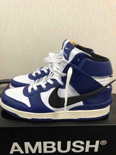 AMBUSH × NIKE DUNK HIGH "DEEP ROYAL"