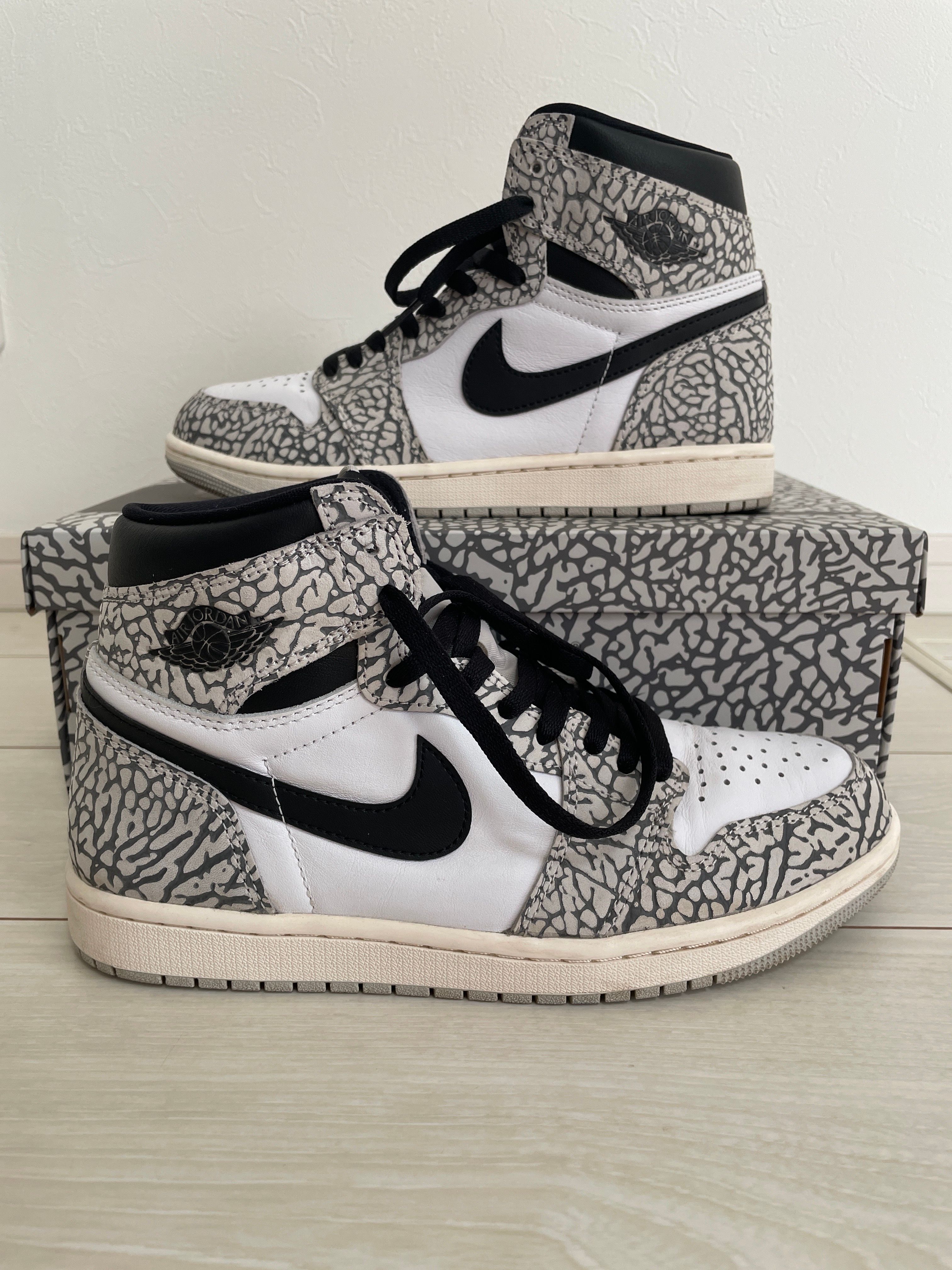 Nike Air Jordan 1 High OG "White Cement/Safari"