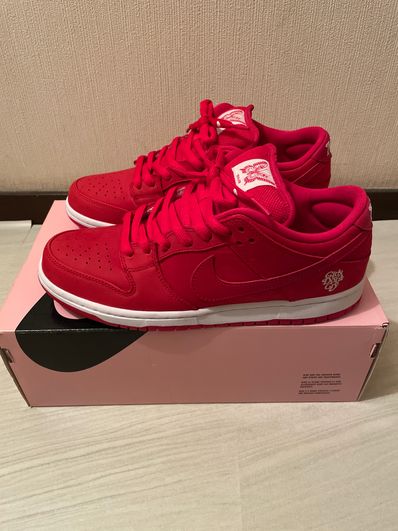Girls Don't Cry × Nike SB Dunk Low Pro QS "Red" / VERDY