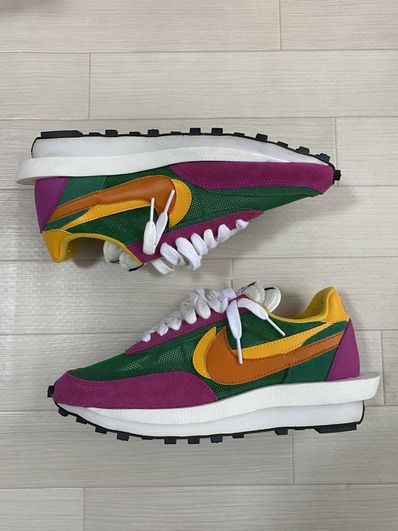 sacai × NIKE LDV WAFFLE "PINE GREEN"