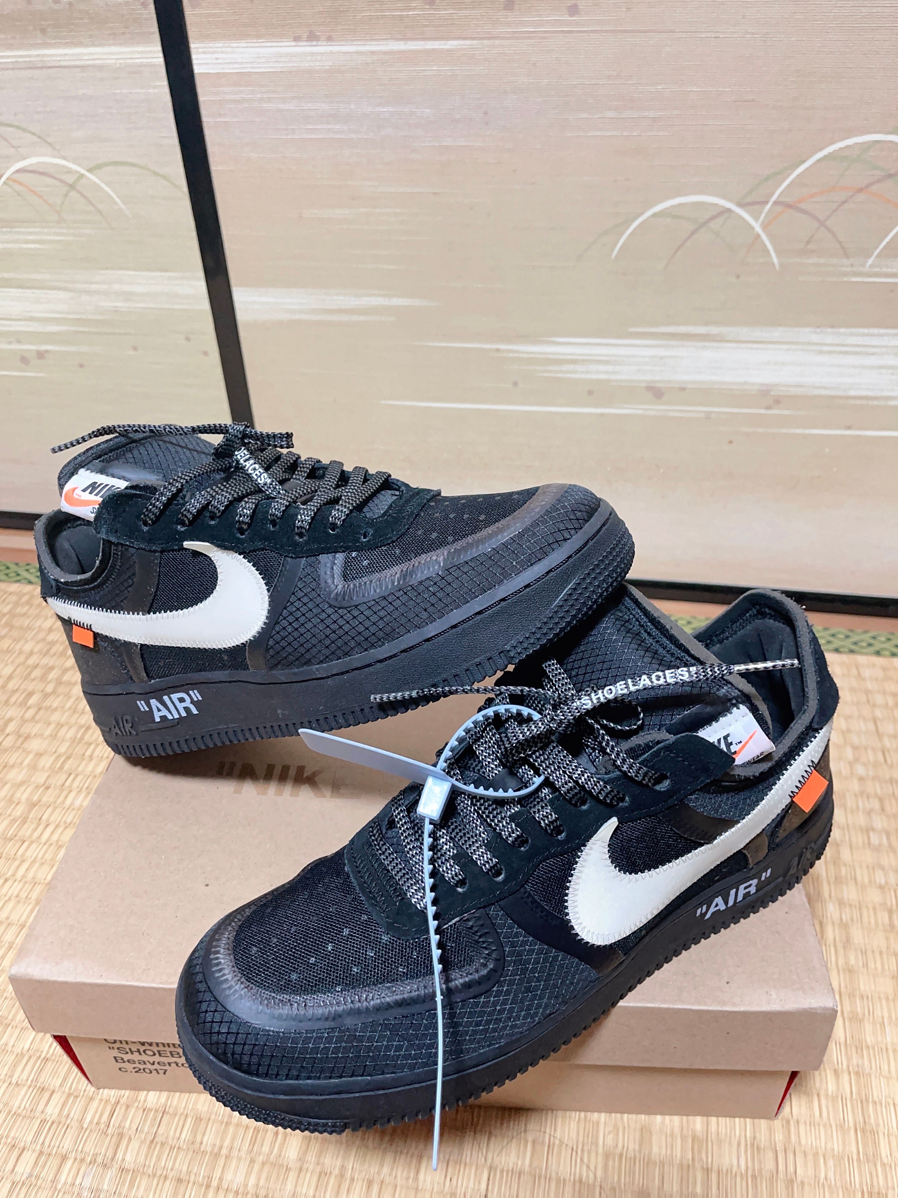 Off-White × Nike Air Force 1 Low "Black"