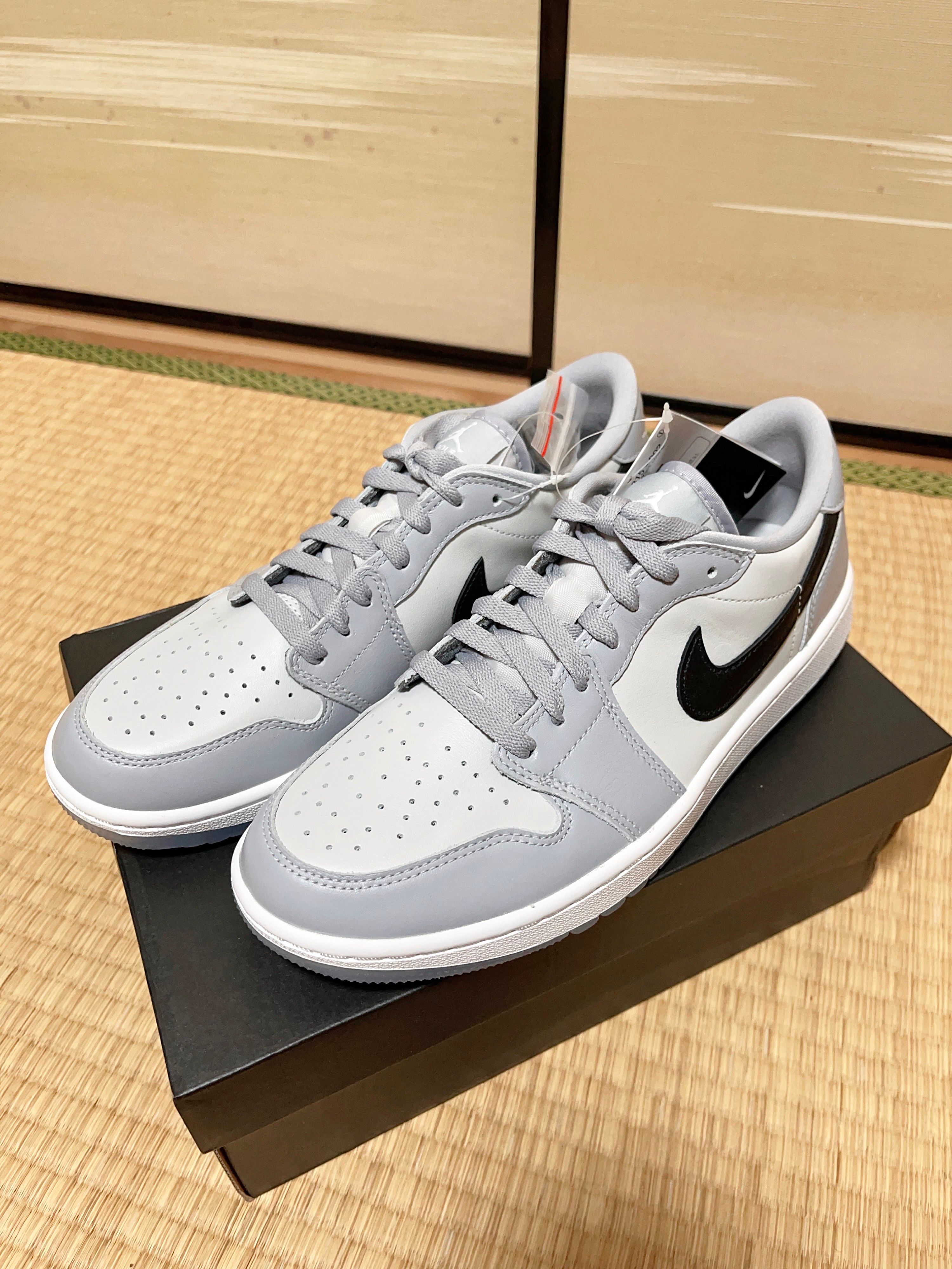 Nike Air Jordan 1 Low Golf "Wolf Grey/Photon Dust/White/Black"