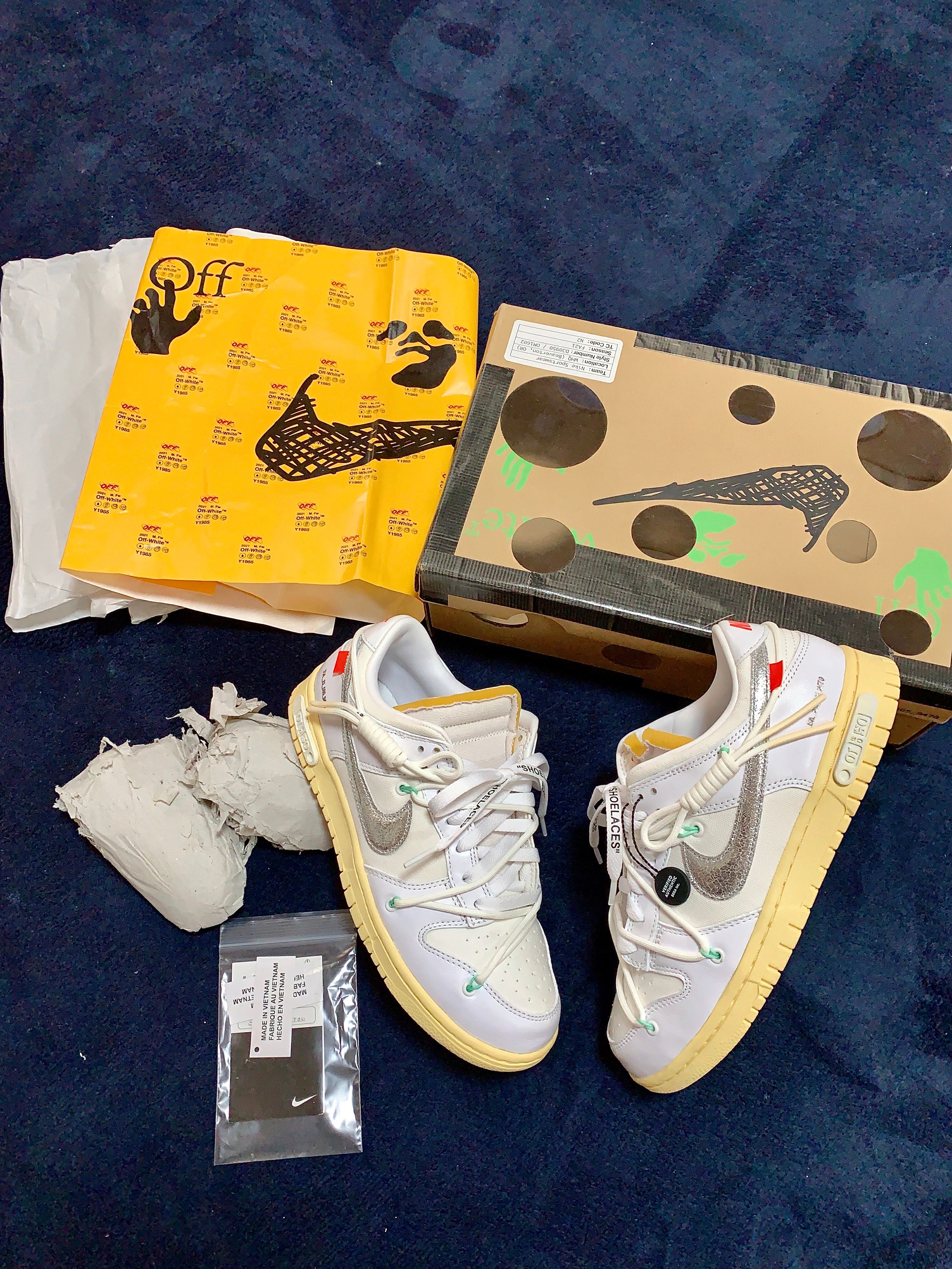 Off-White × Nike Dunk Low 1 of 50 "Lot.1"