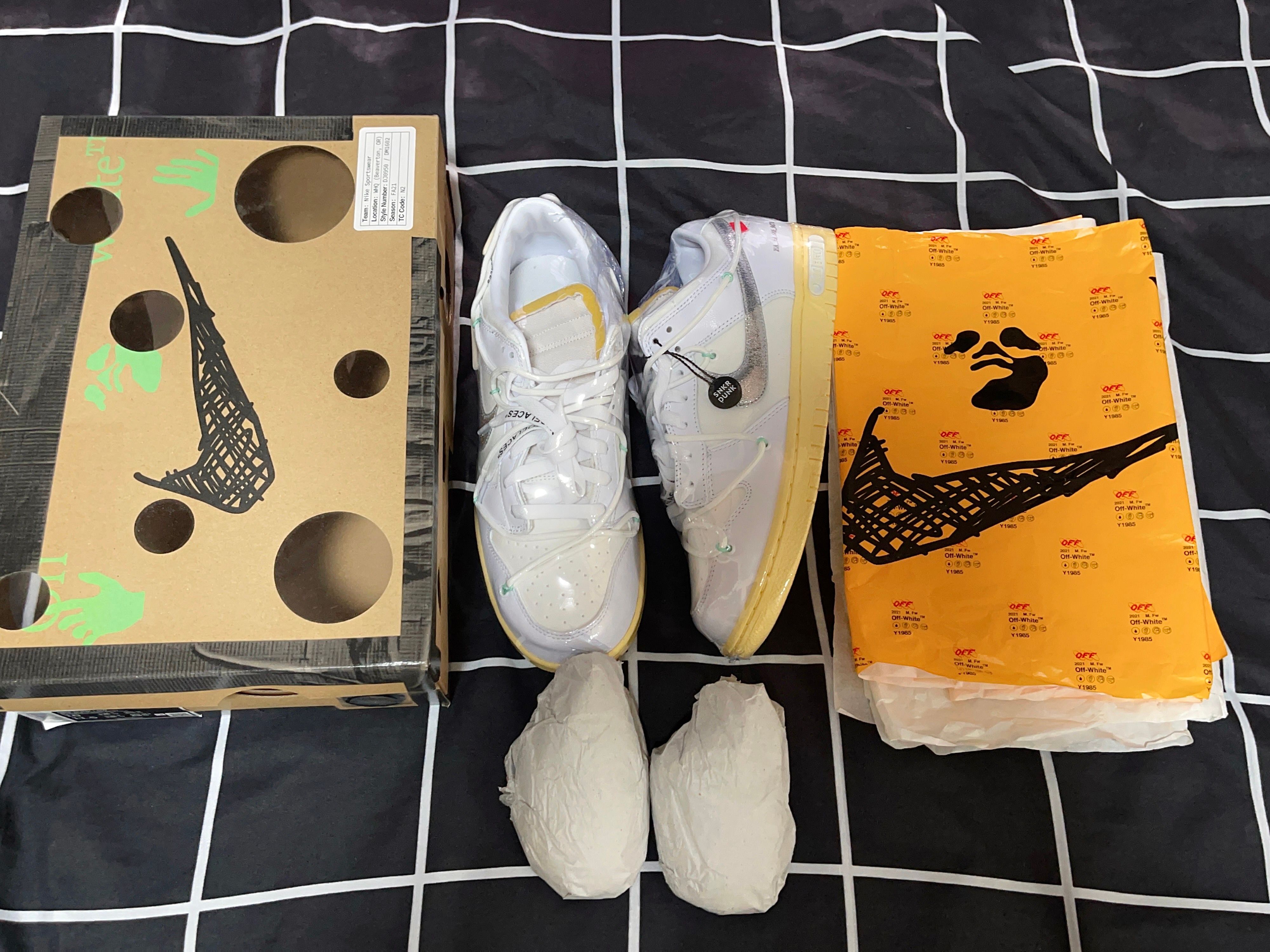 Off-White × Nike Dunk Low 1 of 50 "Lot.1"
