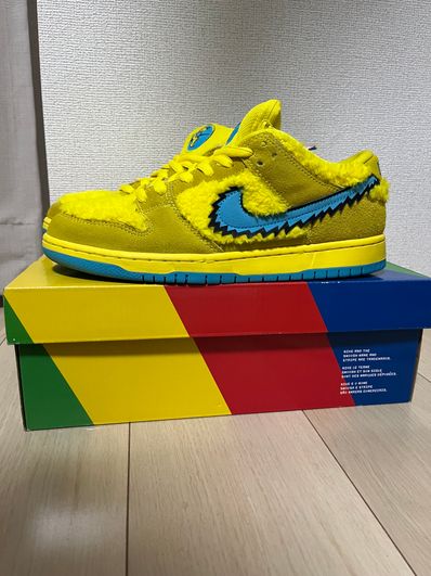 Grateful Dead × Nike SB Dunk Low "Yellow Bear"