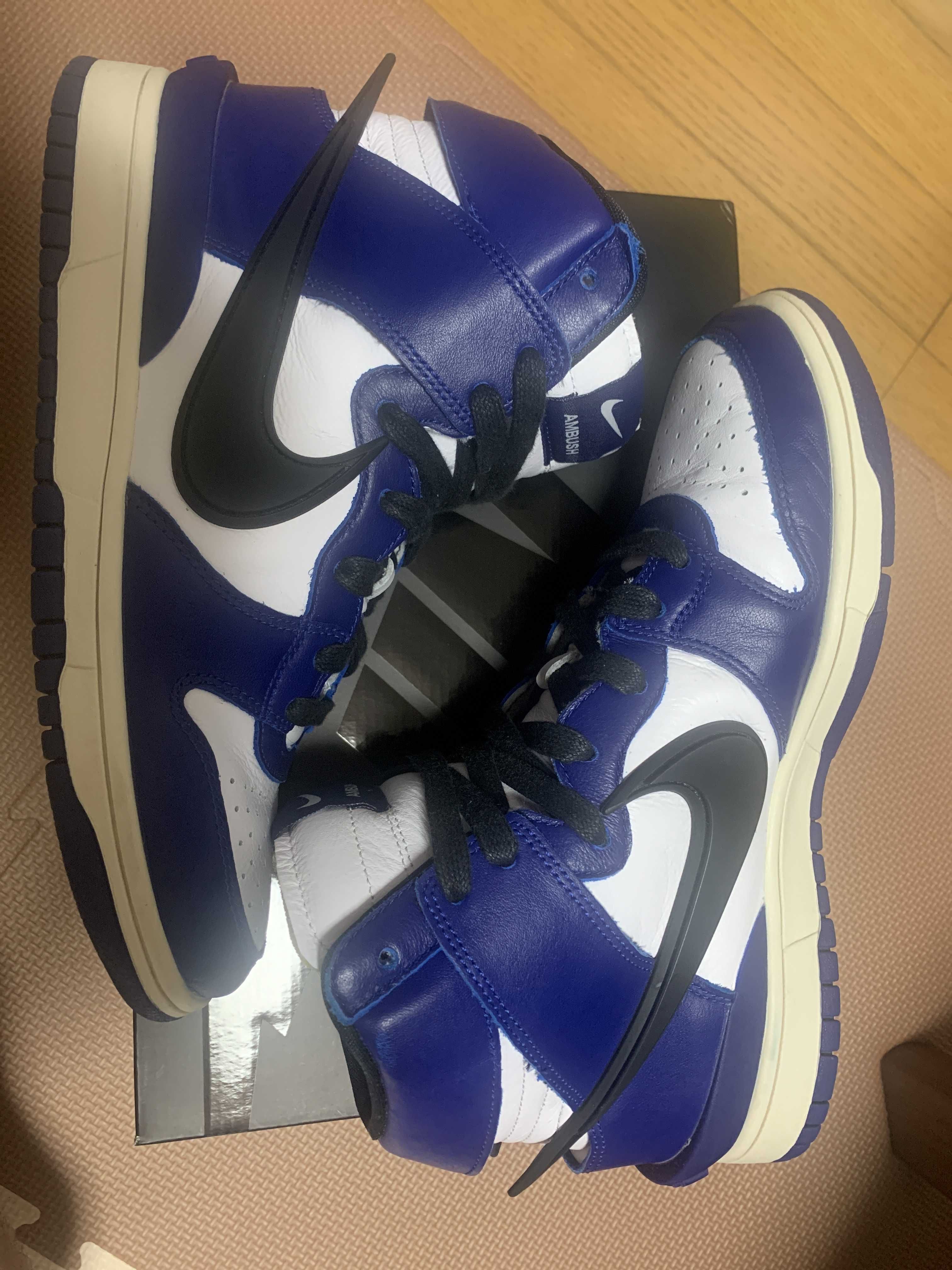 AMBUSH × NIKE DUNK HIGH "DEEP ROYAL"
