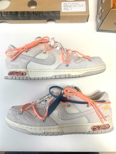 Off-White × Nike Dunk Low 1 of 50 "Lot.19"