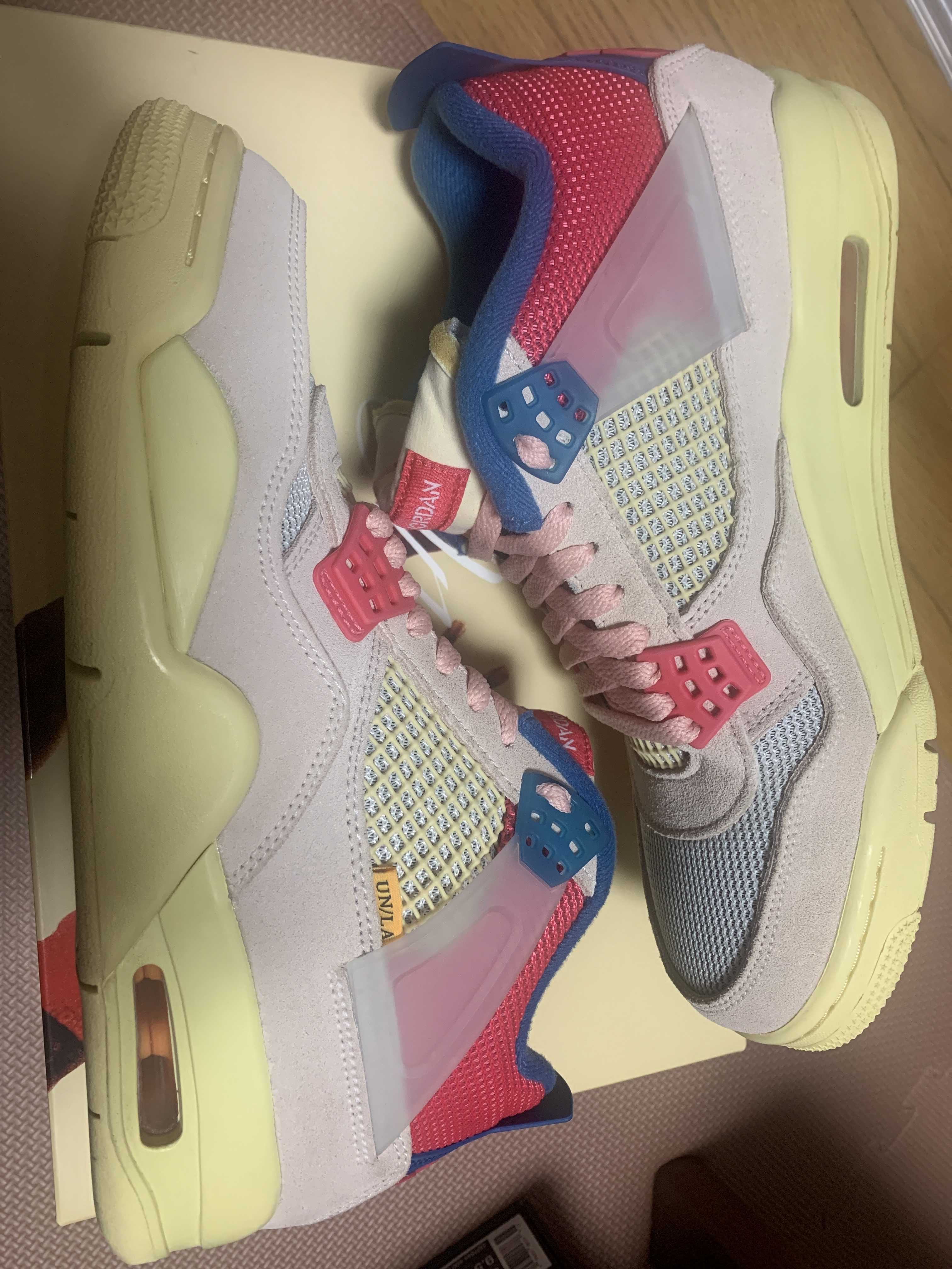 UNION × Nike Air Jordan 4 SP "Guava Ice/Light Fusion Red"