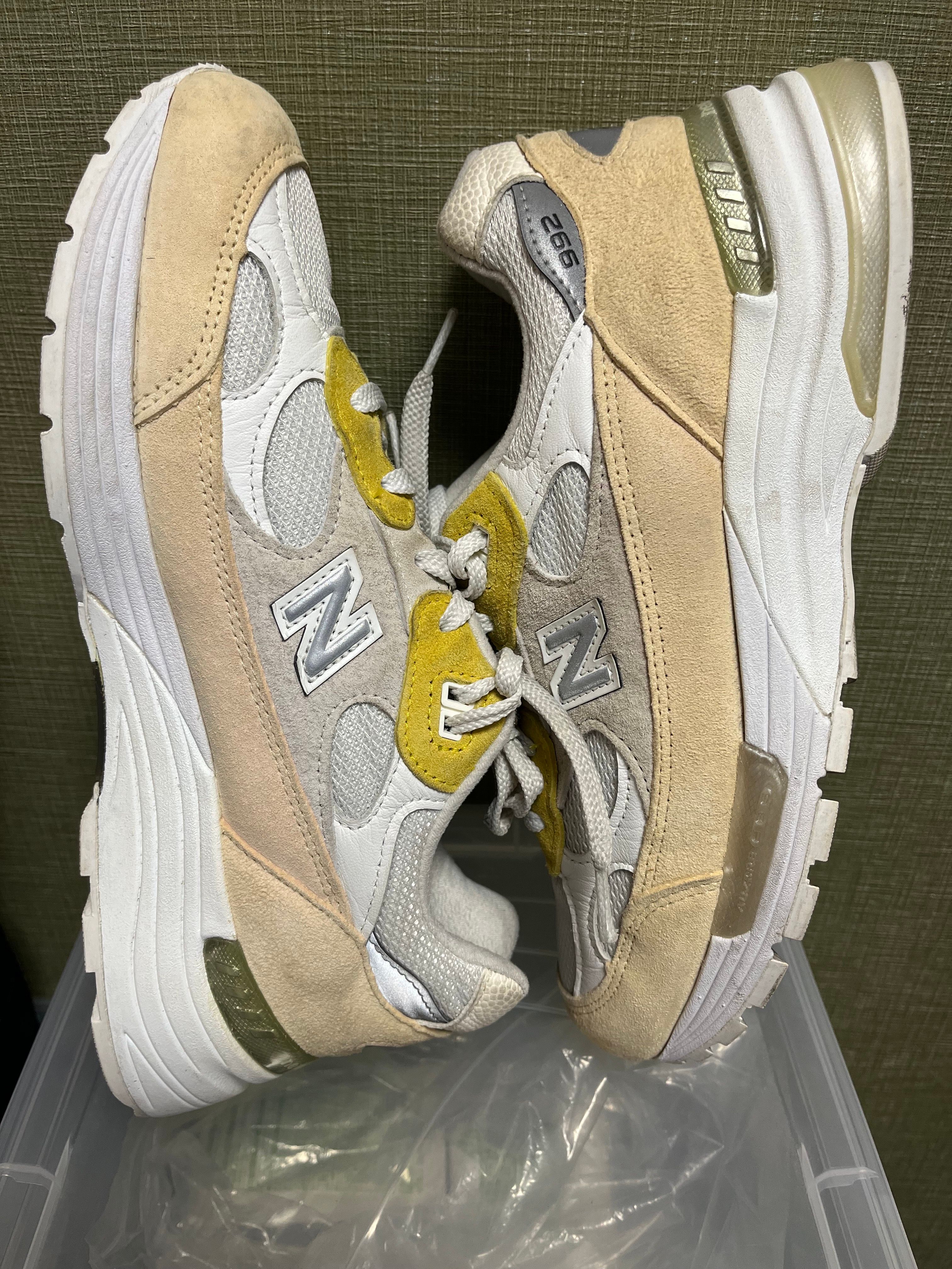 Paperboy × New Balance 992 "Fried Egg"