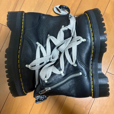 Rick Owens × Dr.Martens 1460 Quad Pent 8 Hole Boots "Black"