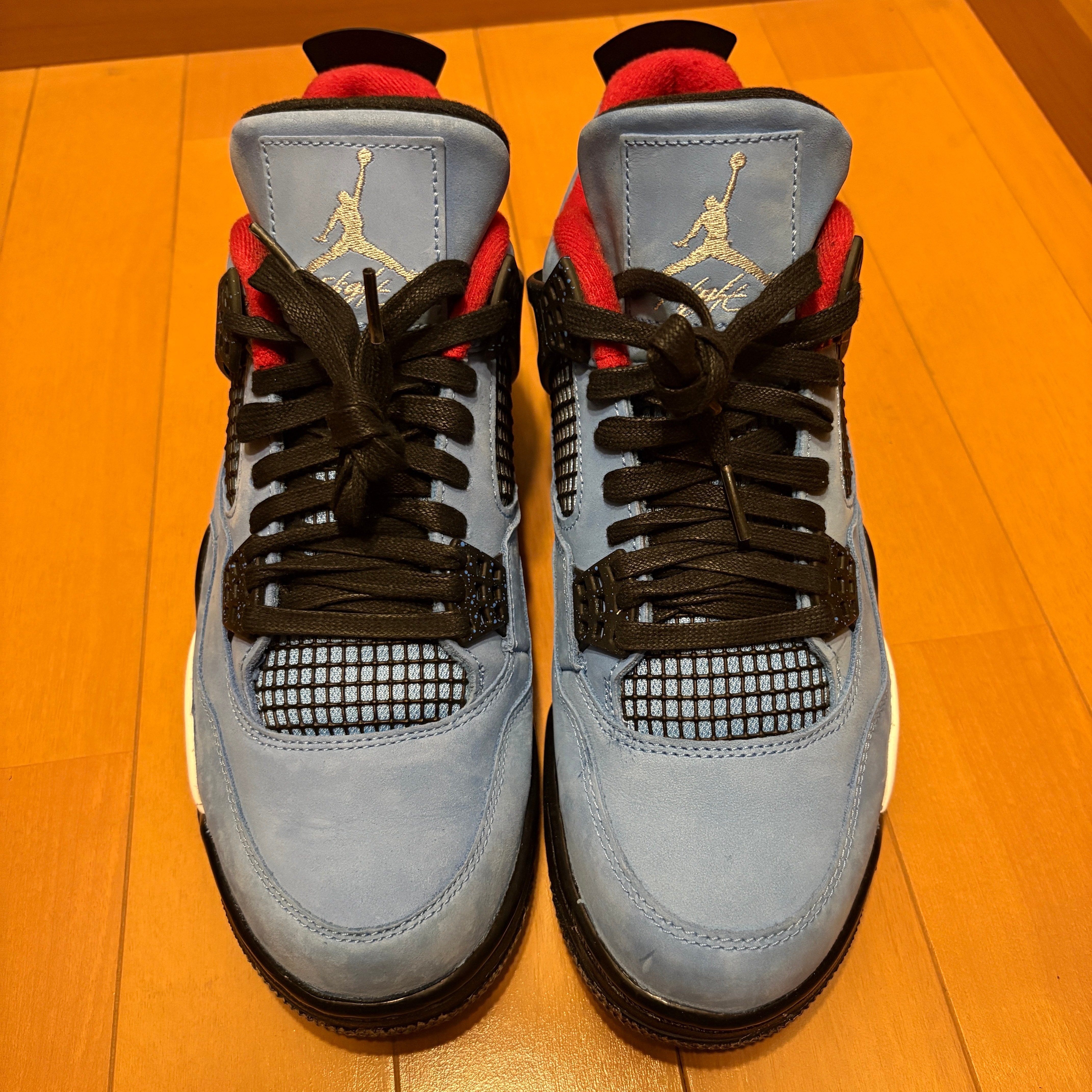 Travis Scott × Nike Air Jordan 4 Retro Cactus Jack "University Blue"