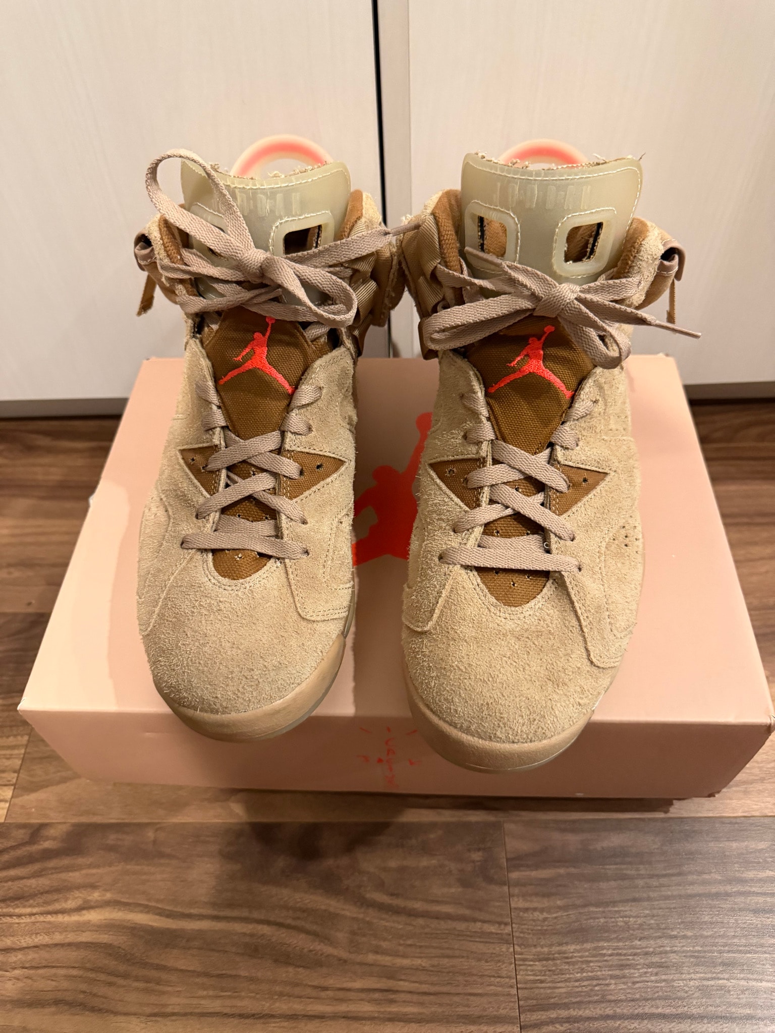 Travis Scott × Nike Air Jordan 6 "British Khaki"