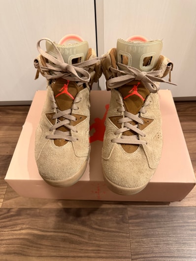 Travis Scott × Nike Air Jordan 6 "British Khaki"