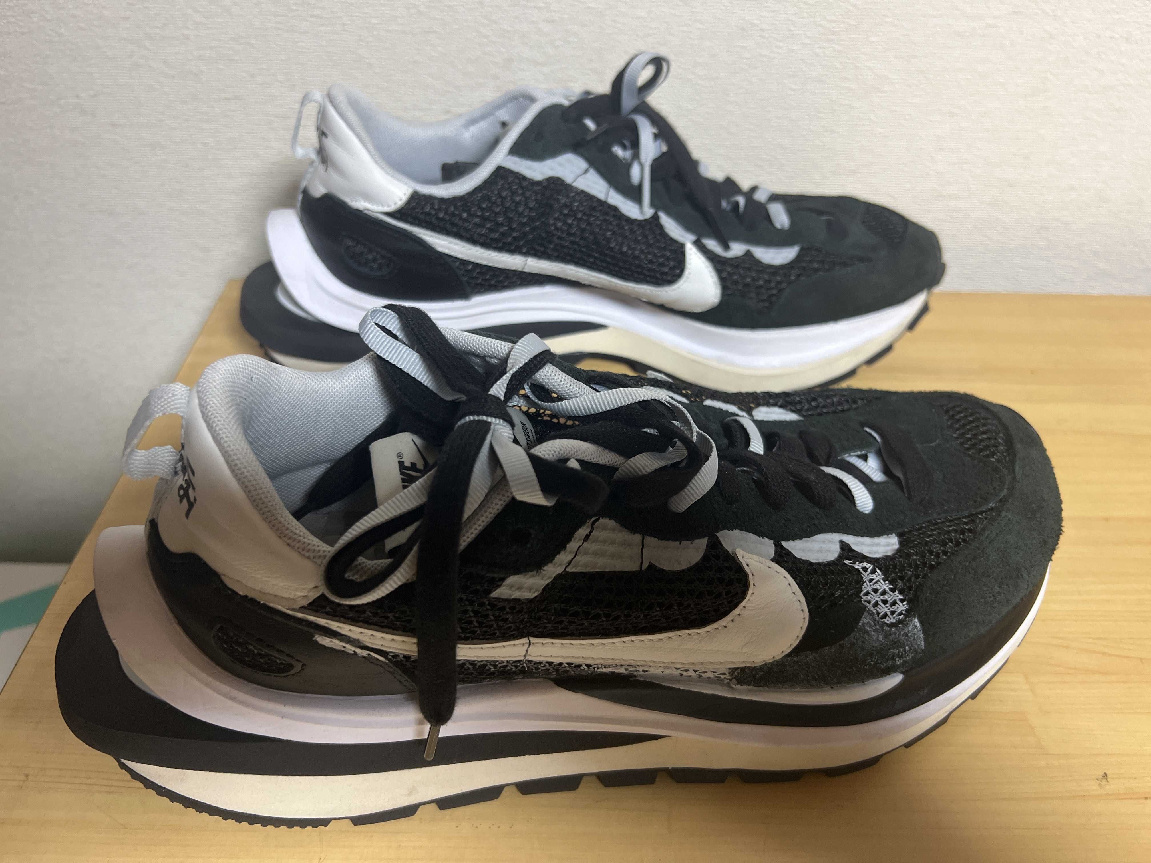 sacai × Nike Vapor Waffle "Black and White"