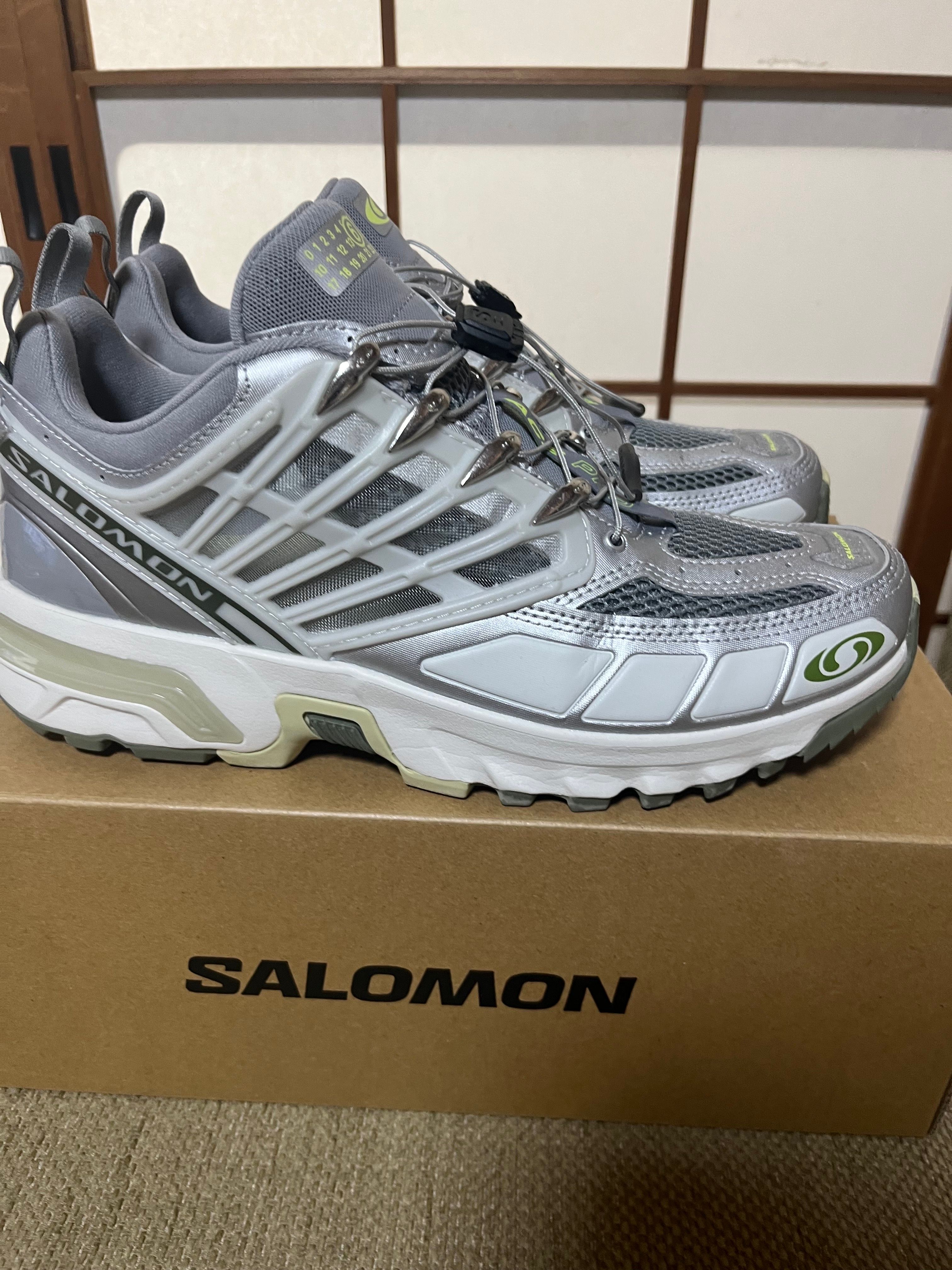 MM6 Maison Margiela × Salomon ACS Pro 2 "Sharkskin/Footwear Silver/Sharp Green"