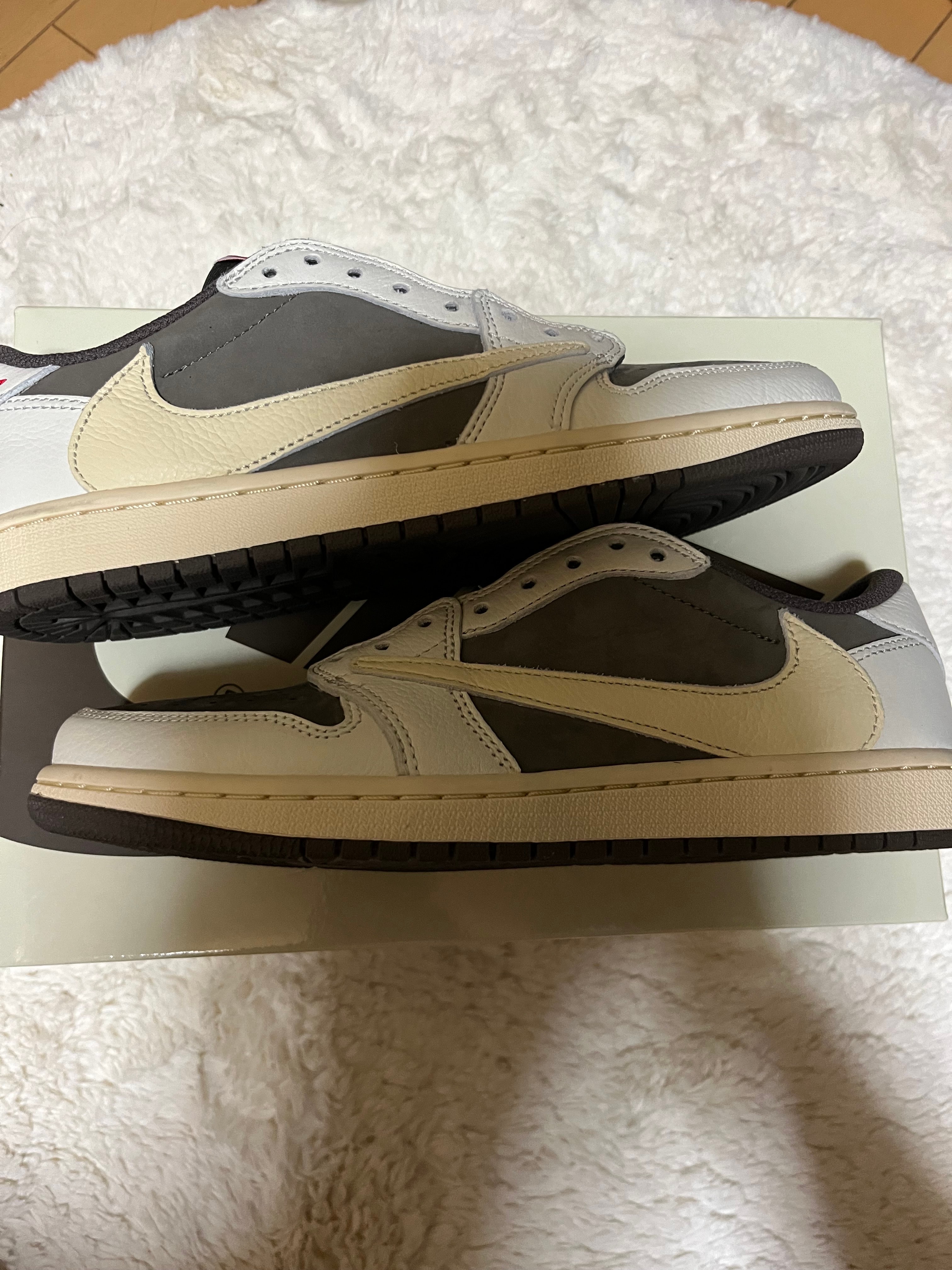 Travis Scott × Nike Air Jordan 1 Low OG SP "Reverse Mocha/Sail and Ridgerock"