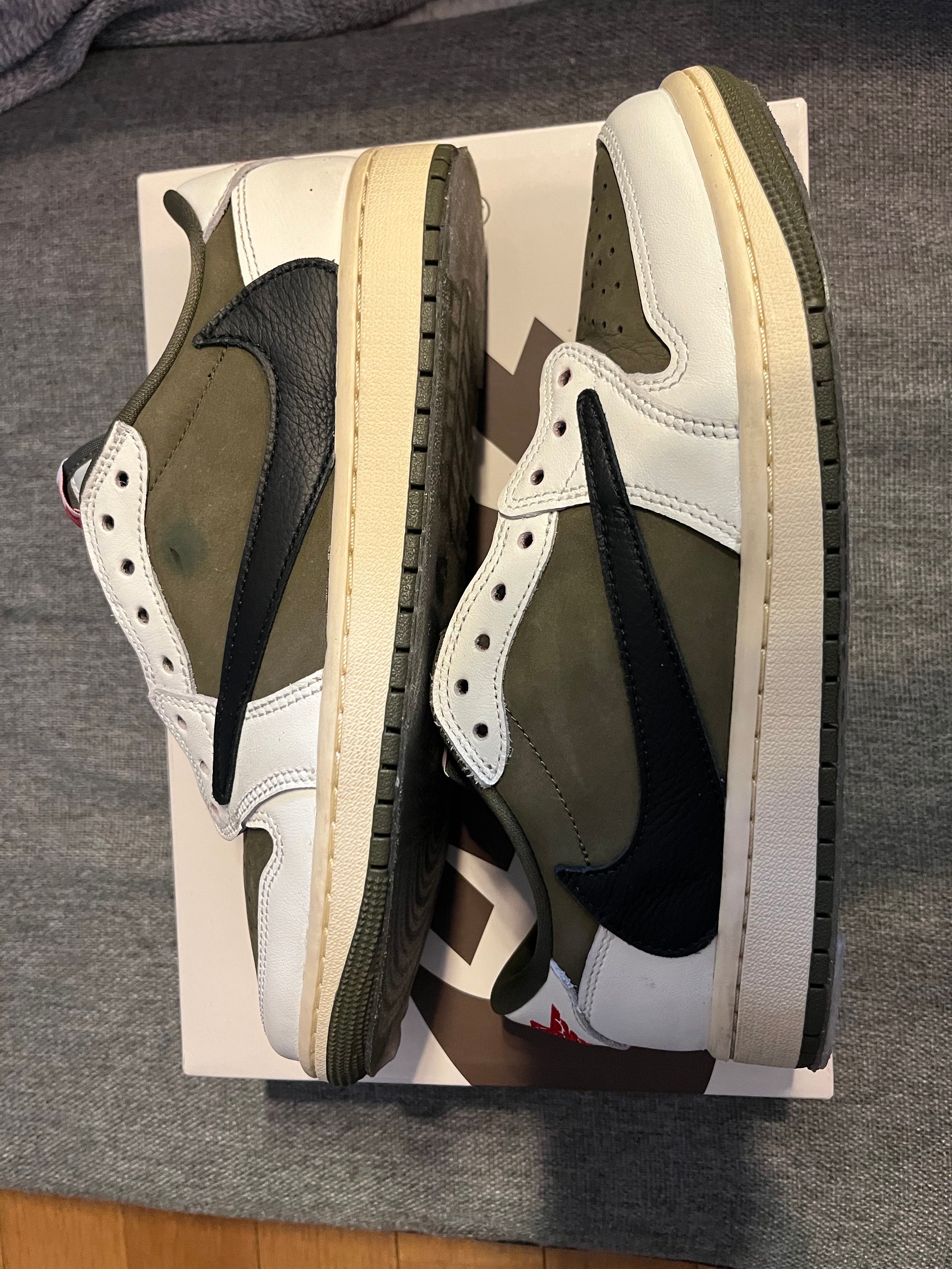 Travis Scott × Nike Air Jordan 1 Low OG SP "Reverse Olive"
