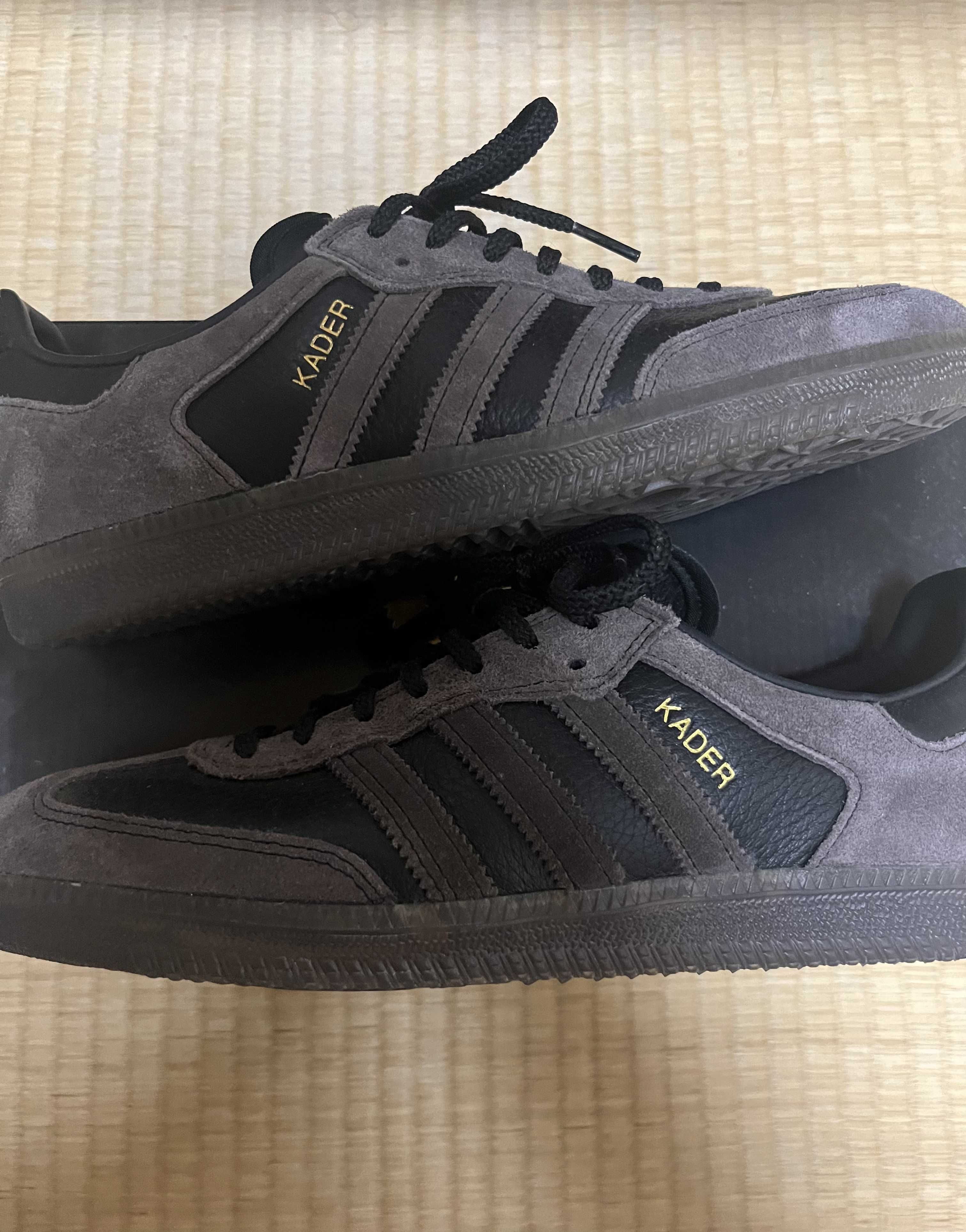 Kader Sylla × adidas Samba ADV "Core Black/Brown/Gum"