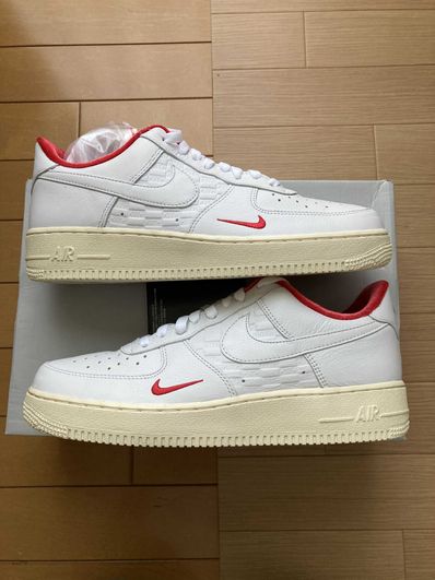 KITH × Nike Air Force 1 Low "White/Red"