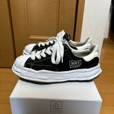 Maison MIHARA YASUHIRO BLAKEY OG Sole Canvas Low-top Sneaker "Black" (A08FW735)