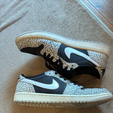 Nike Air Jordan 1 Retro Low OG "Black Cement"