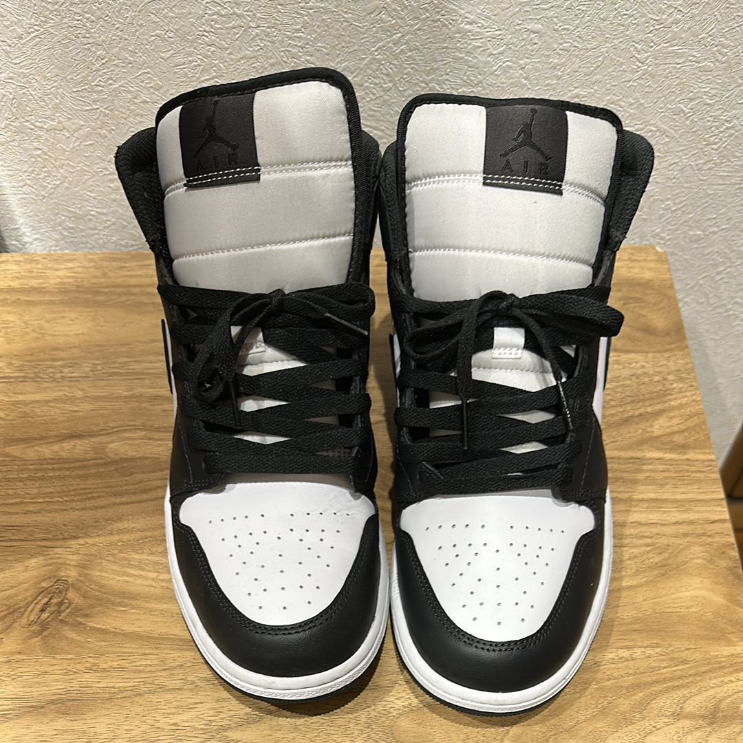 Nike Air Jordan 1 Mid "Panda Elephant/Safari"