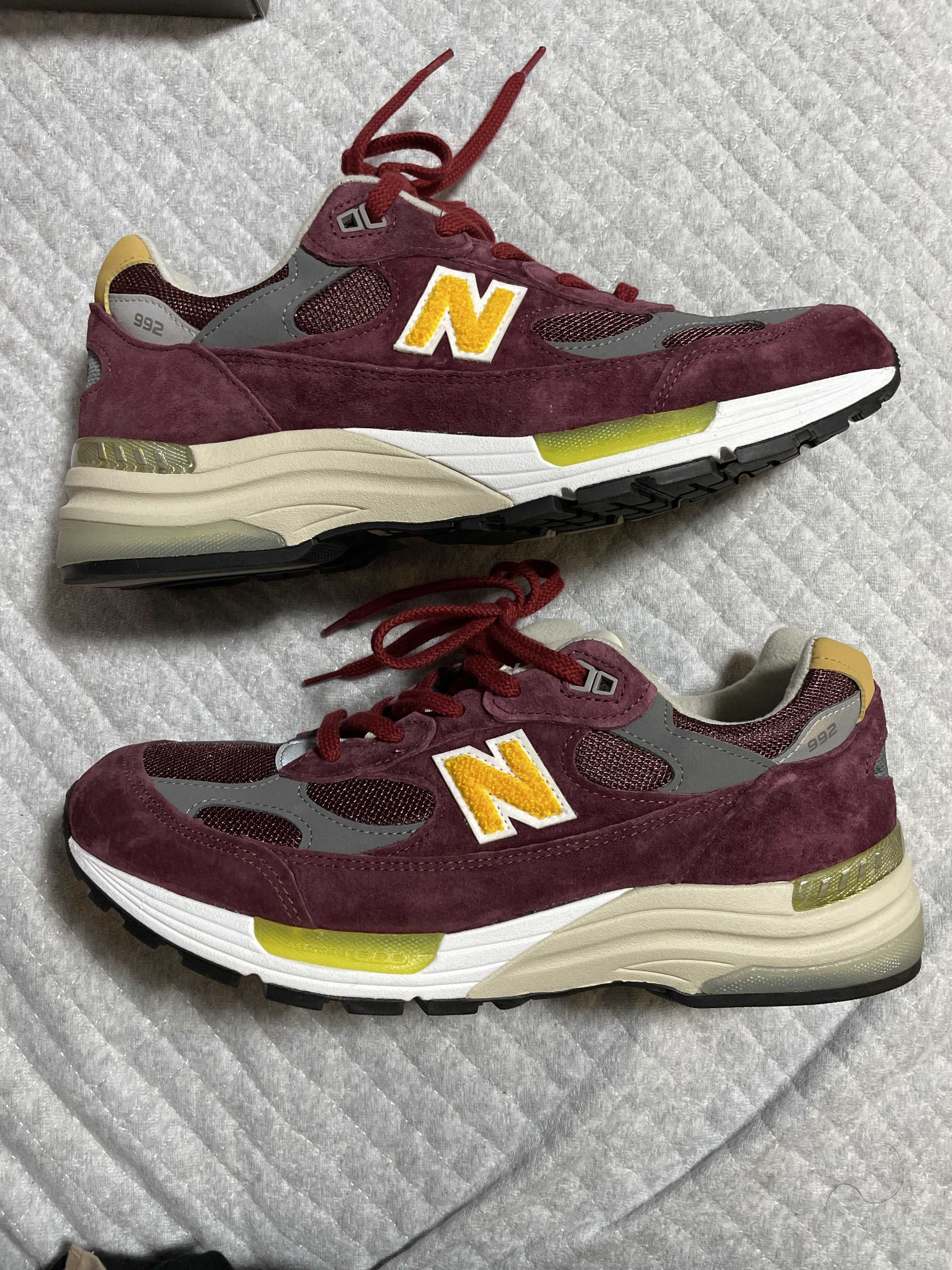 New Balance 992 "Burgundy Gold"