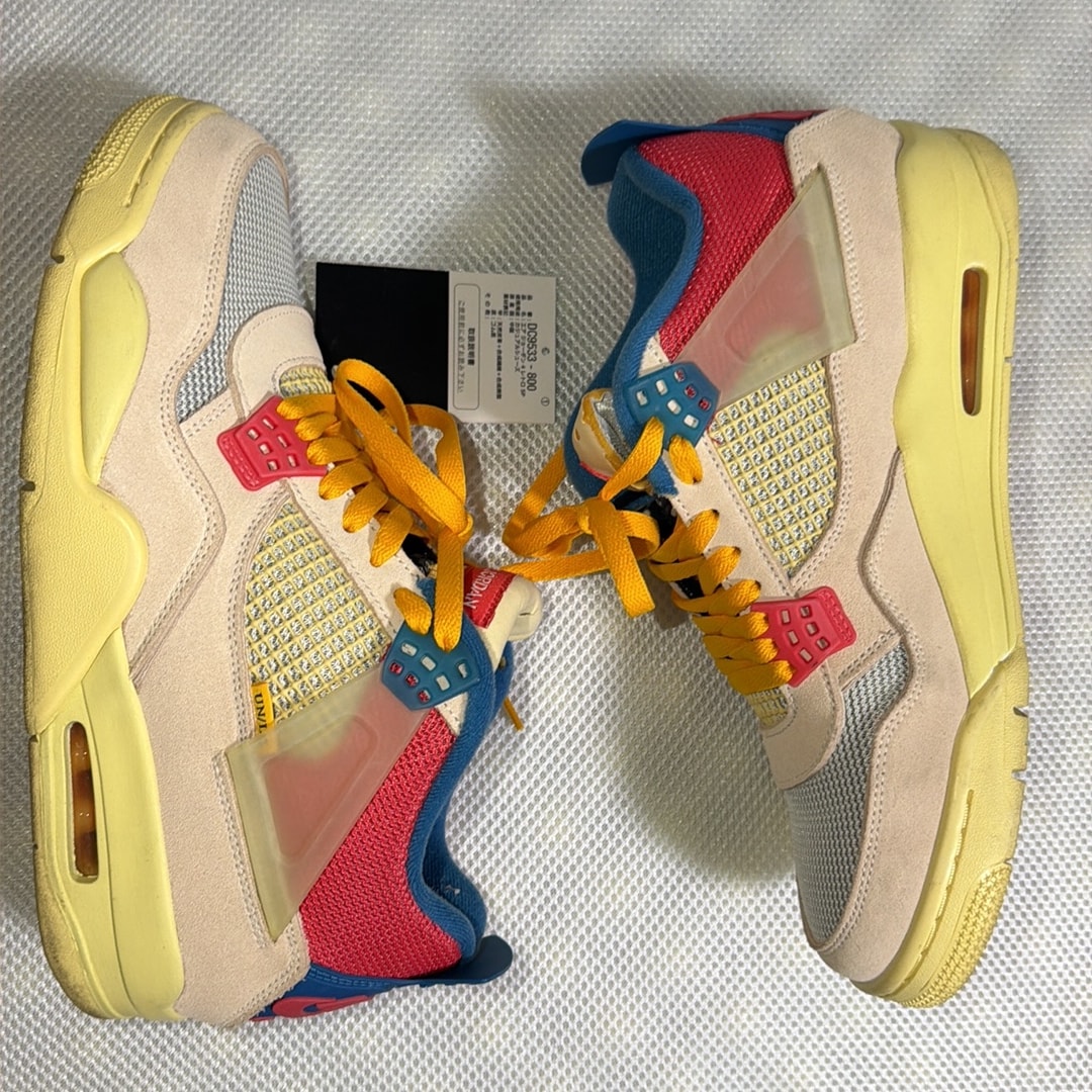 UNION × Nike Air Jordan 4 SP "Guava Ice/Light Fusion Red"