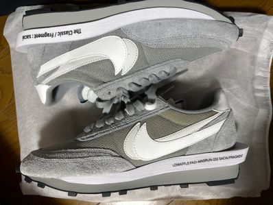 Fragment × sacai × Nike LD Waffle "Light Smoke Grey"