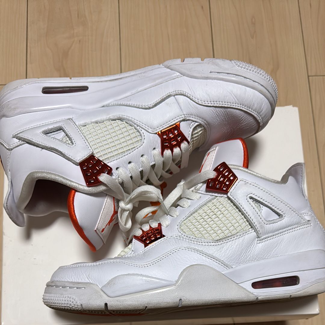 Nike Air Jordan 4 Retro "White/Team Orange"