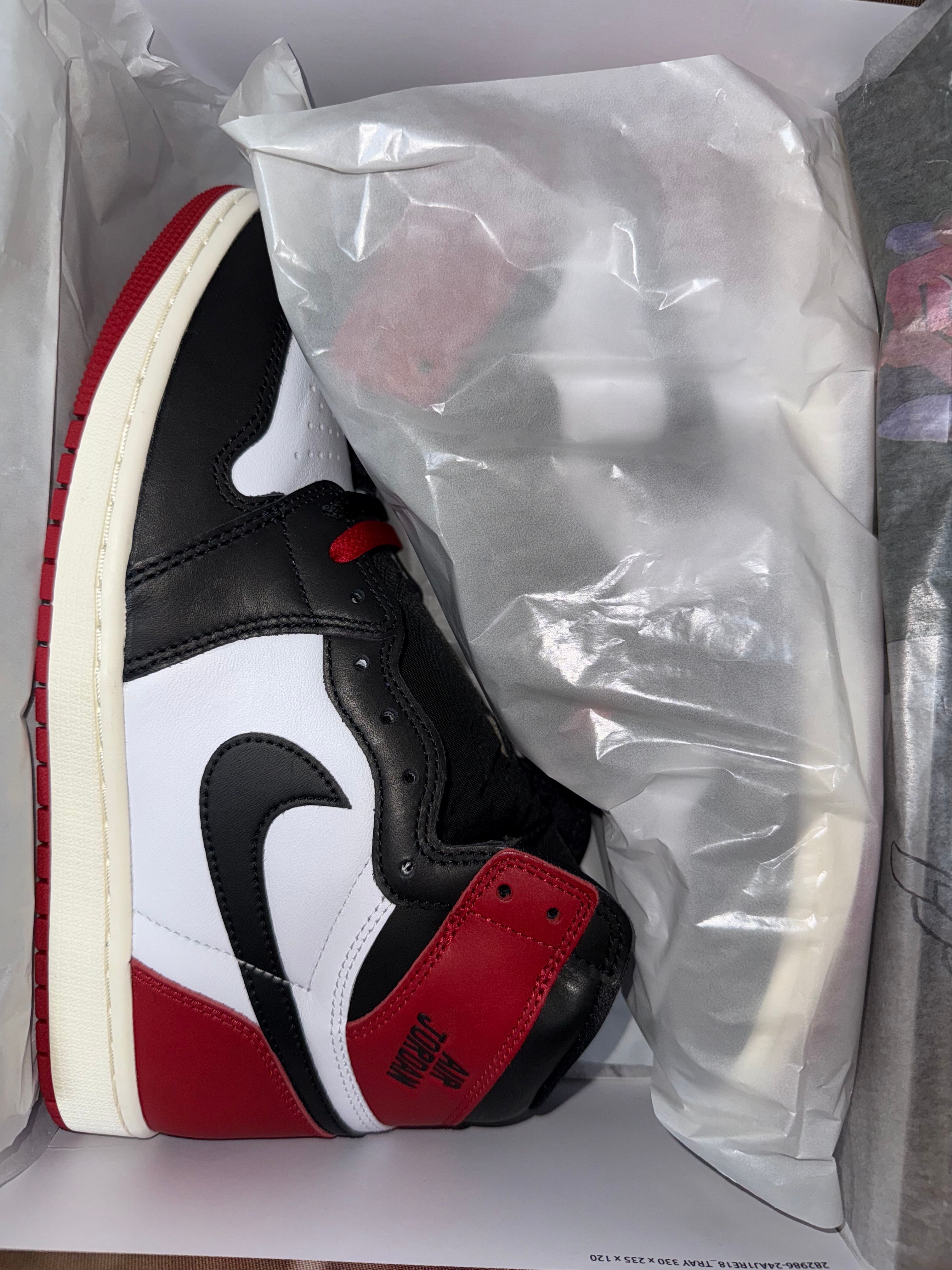 Nike Air Jordan 1 Retro High OG "Black Toe Reimagined"