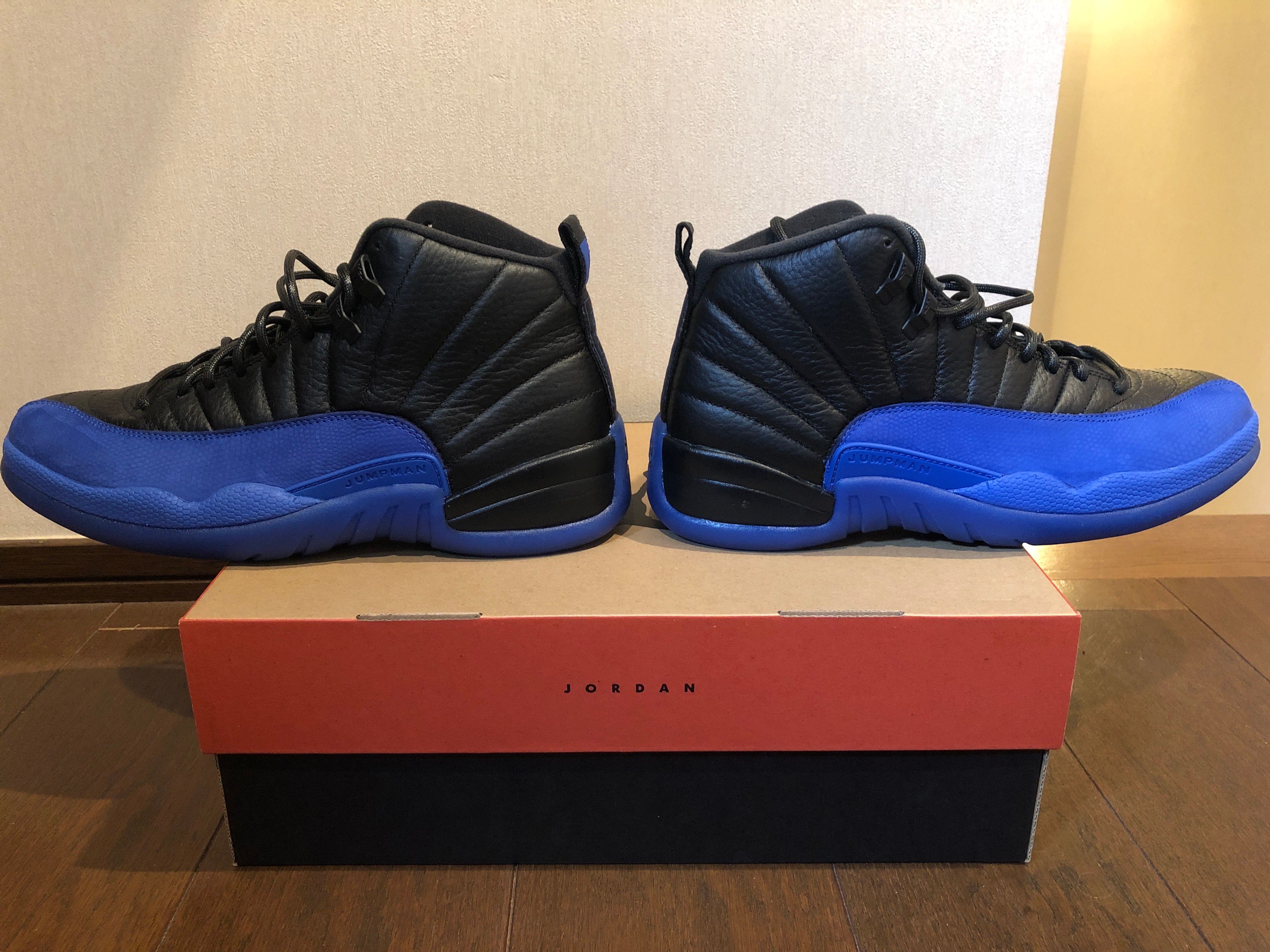NIKE AIR JORDAN 12 "BLACK GAME ROYAL"