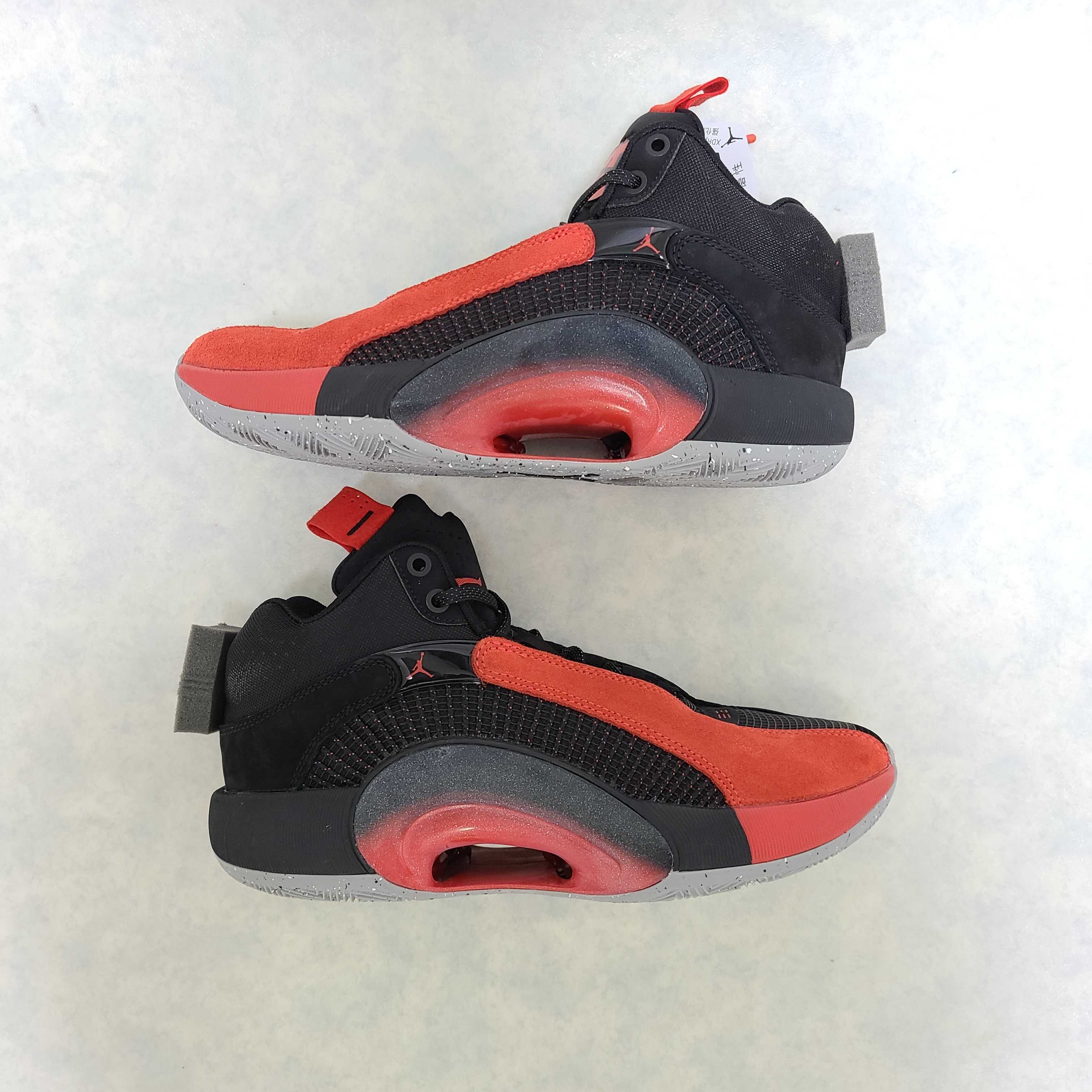 Nike Air Jordan XXXV Warrior "Black/University Red Cement Grey"