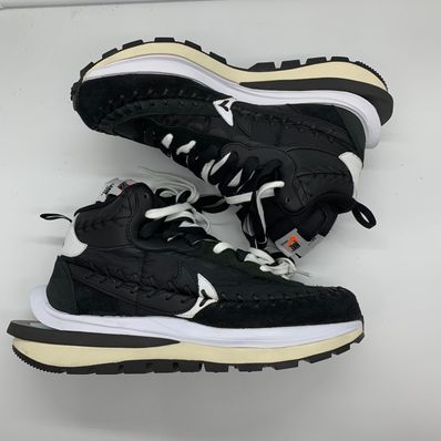 Jean-Paul Gaultier × sacai × Nike Vapor Waffle "Black/Black-White"
