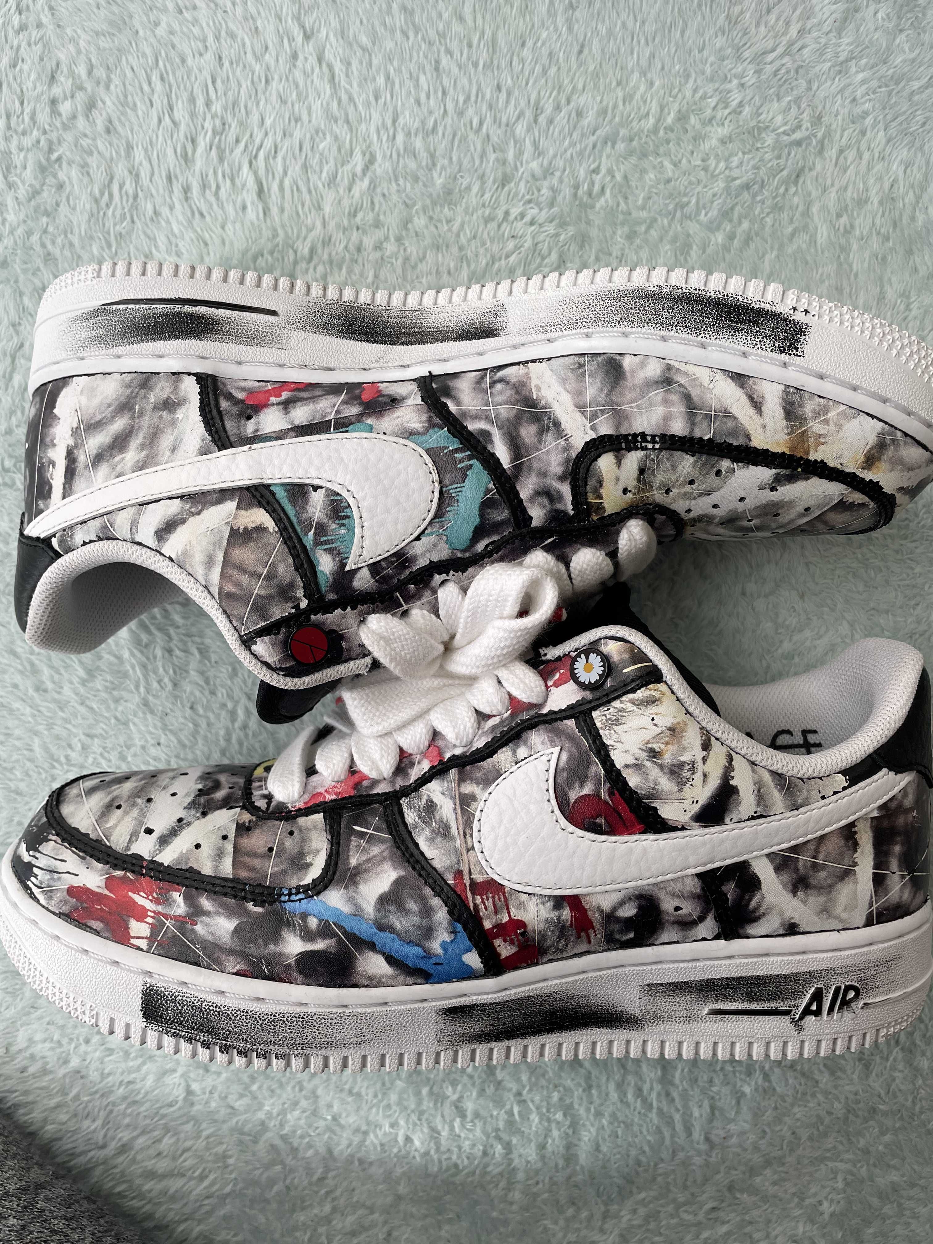 PEACEMINUSONE × Nike Air Force 1 Low Para Noise "Black" / G-DRAGON