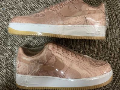 CLOT × Nike Air Force 1 Low " Rose Gold/White"