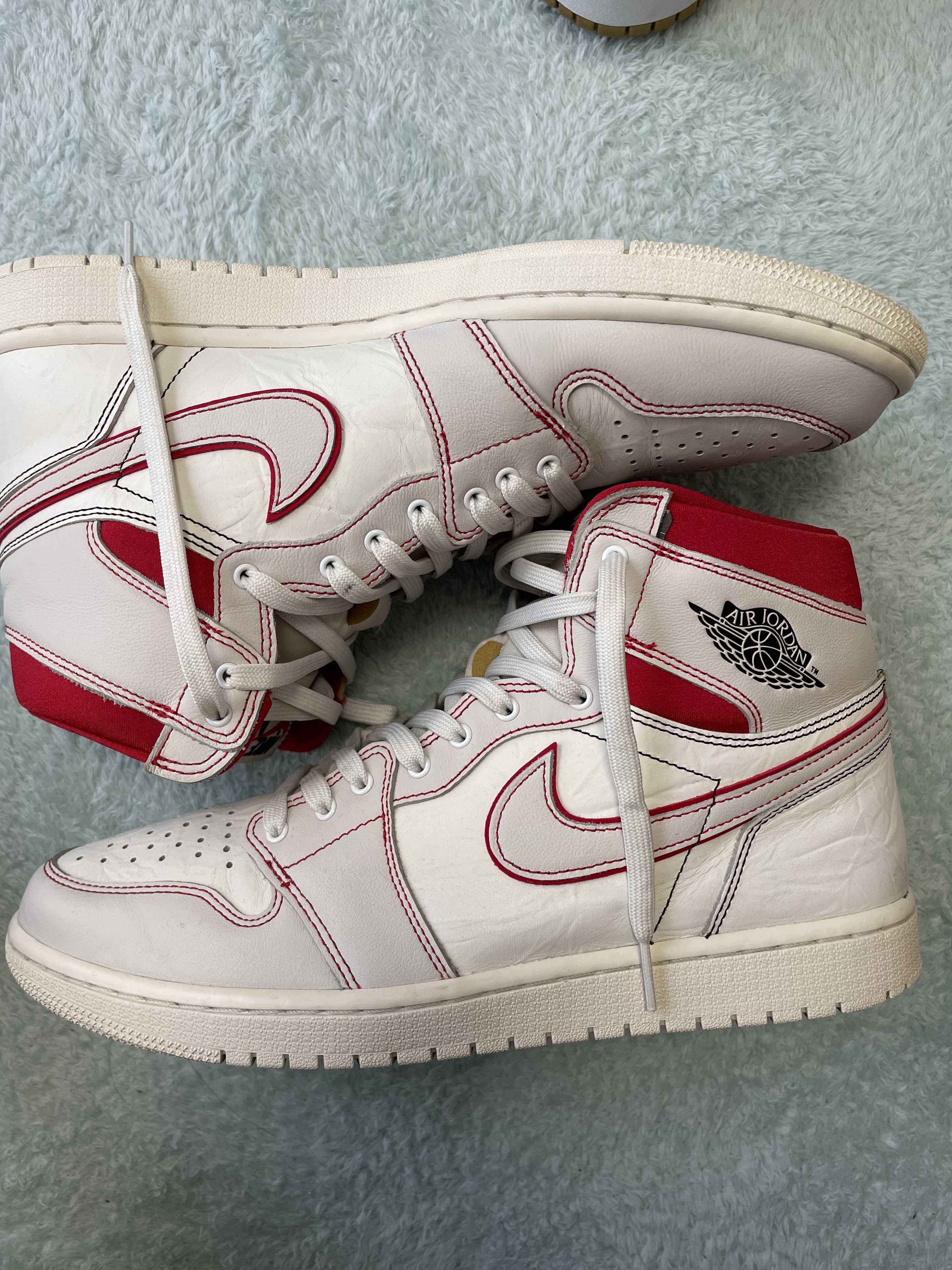 Nike Air Jordan 1 Retro High OG "Sail/University Red"     