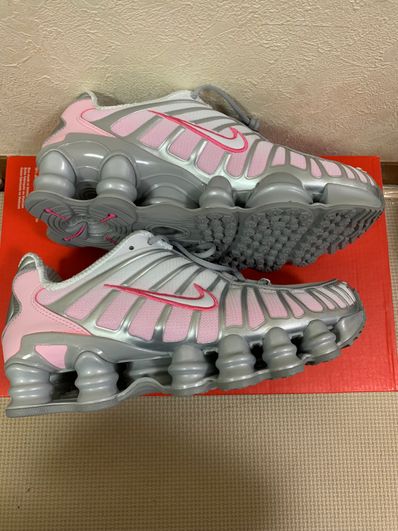 Nike Women's Shox TL "Metallic Platinum/Pinksicle"